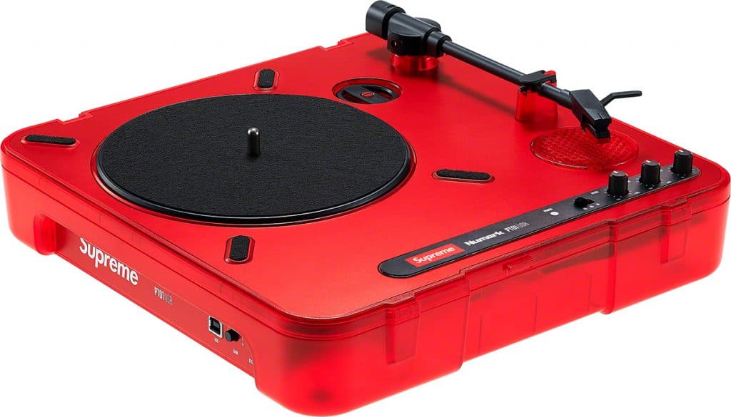 Numark team up with Supreme for turntable launch