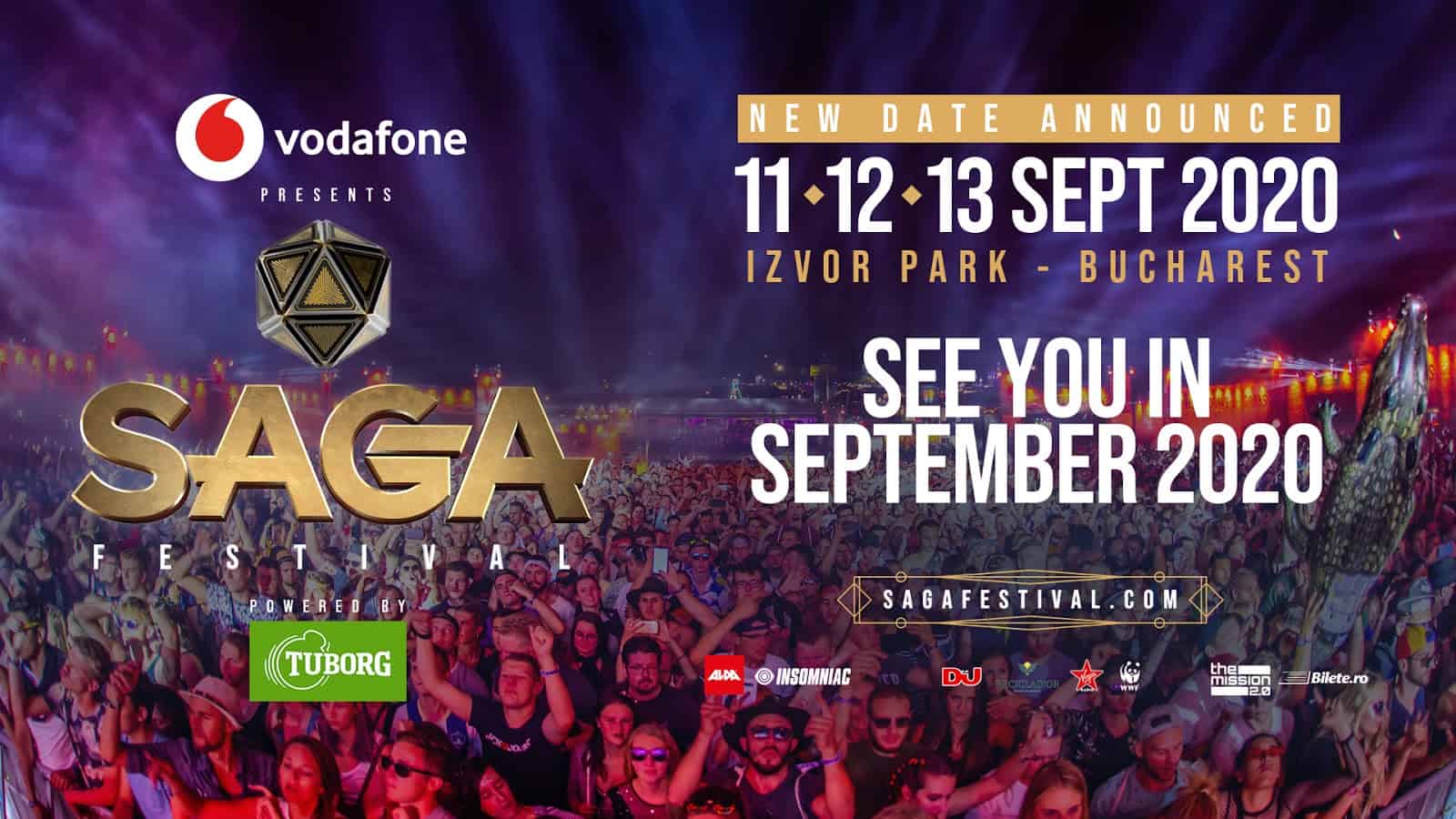 SAGA Festival is officially postponed until September