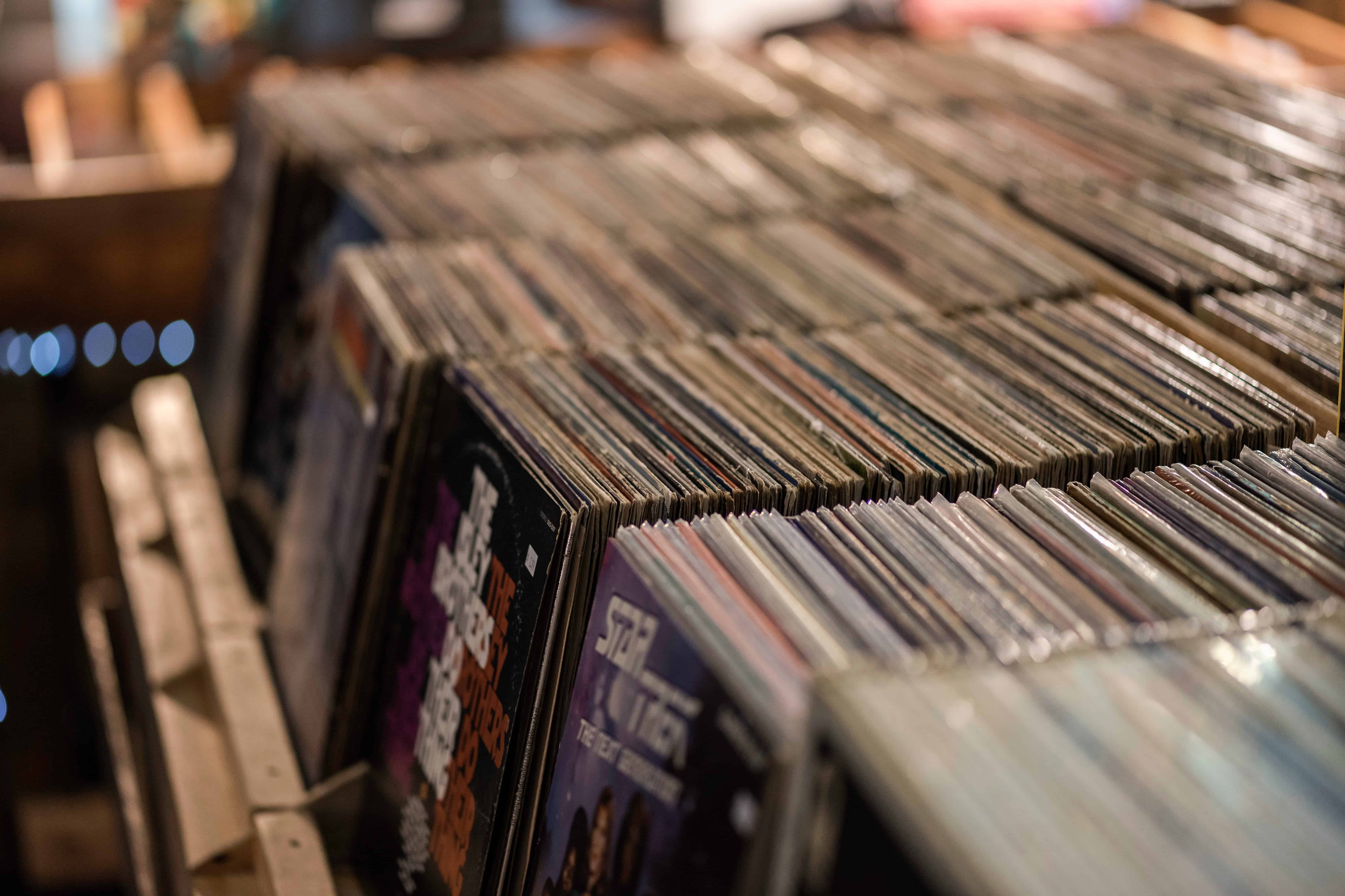Vinyl sales surpassed CD sales for the first time since the 1980s