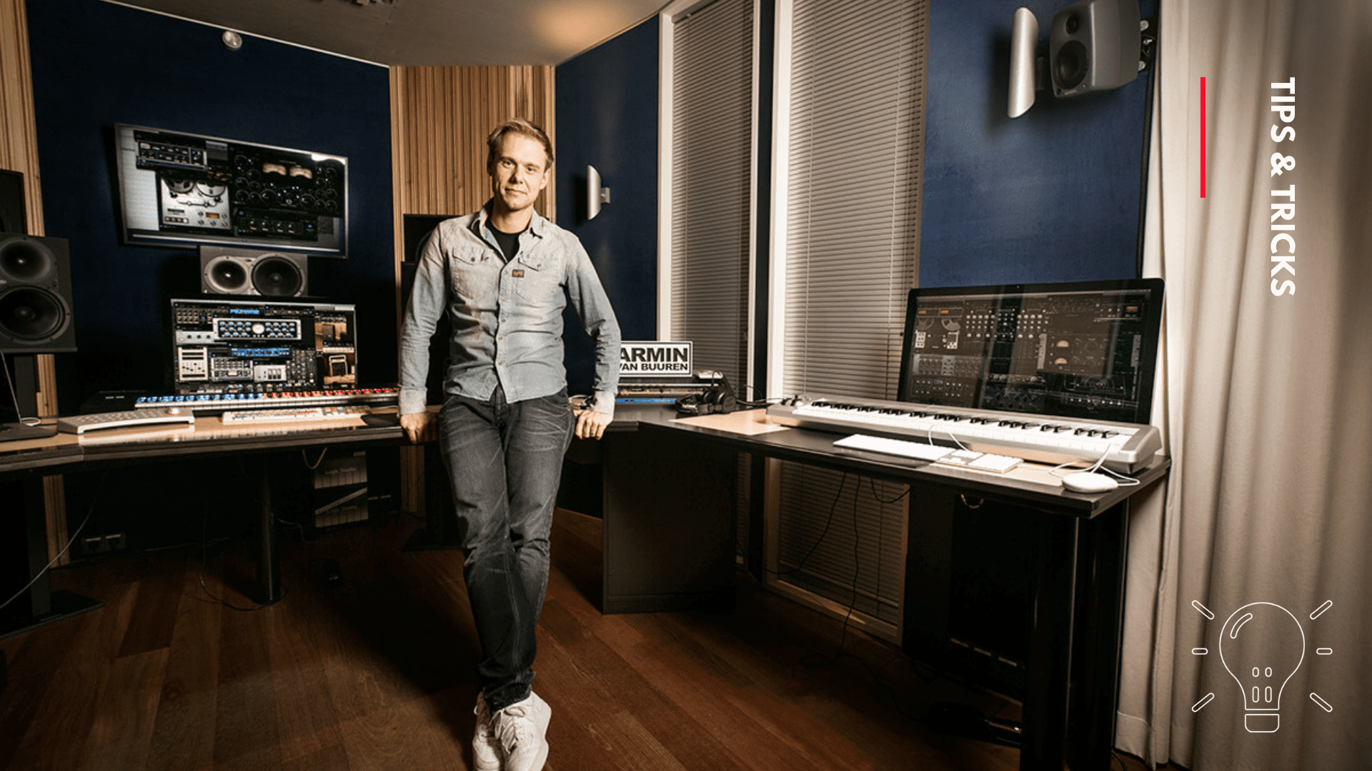 Armin Van Buuren teaches how to build a home studio