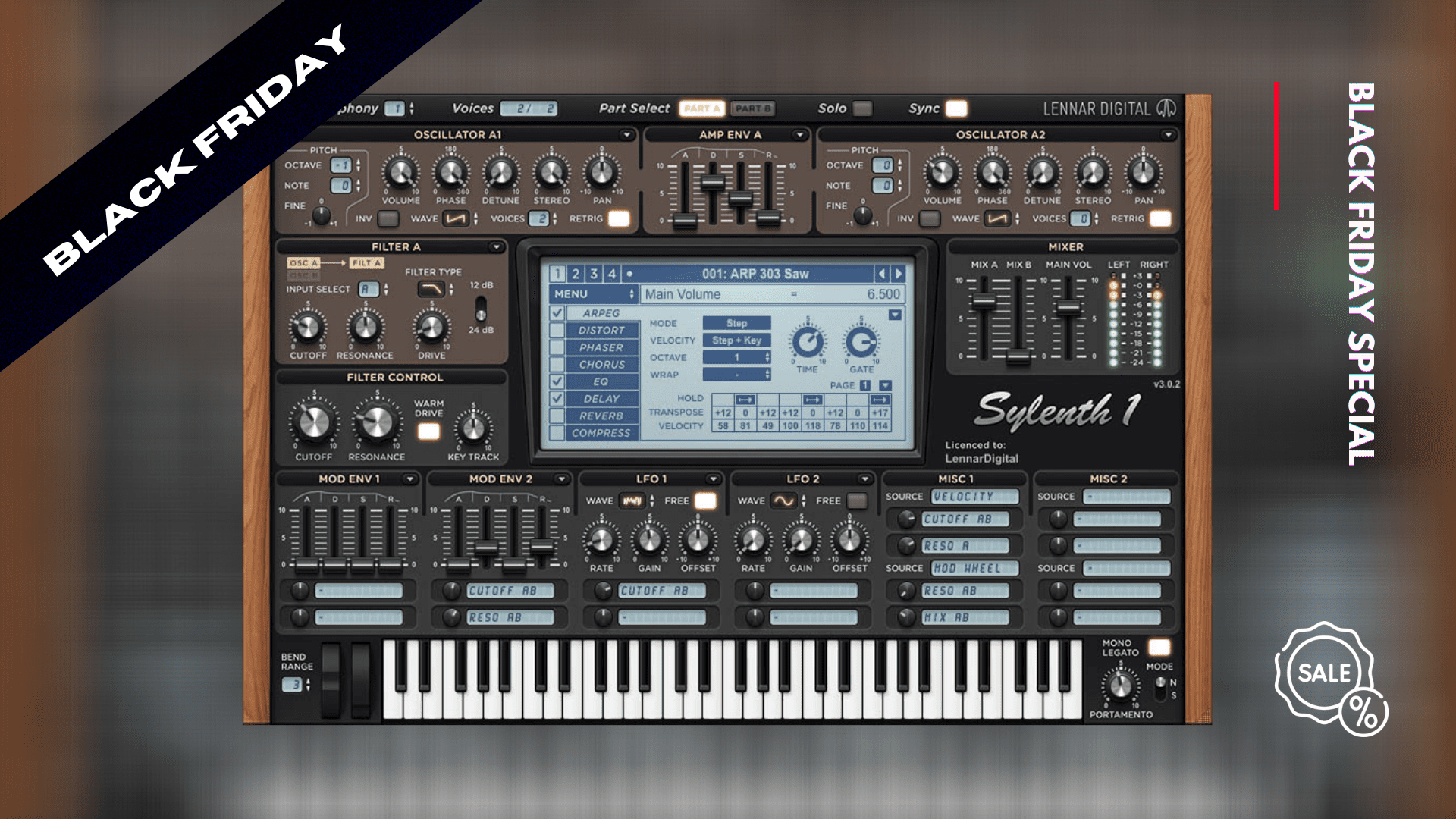 Black Friday 2020: Sylenth1 is available for 25% OFF