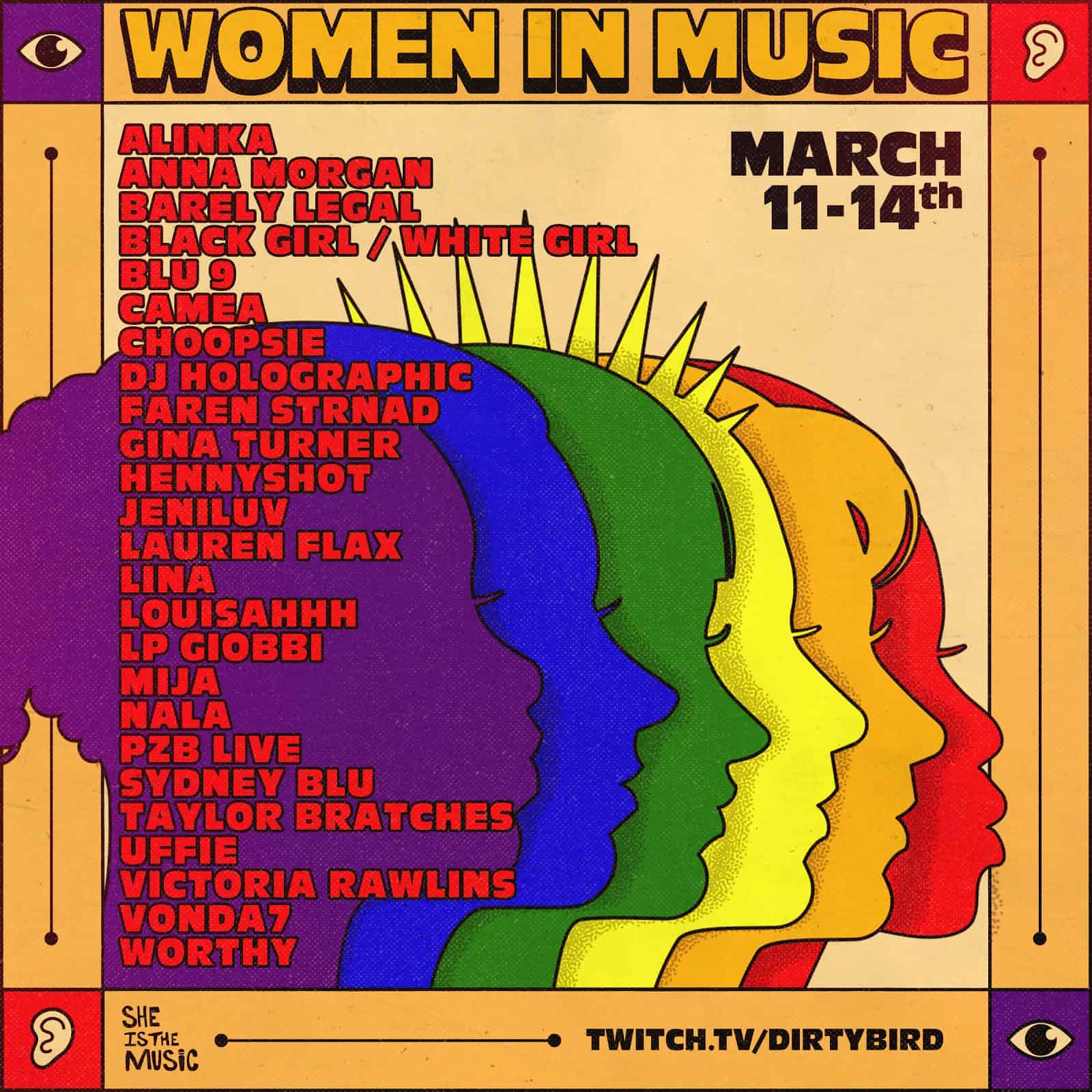 Women in Music Lineup