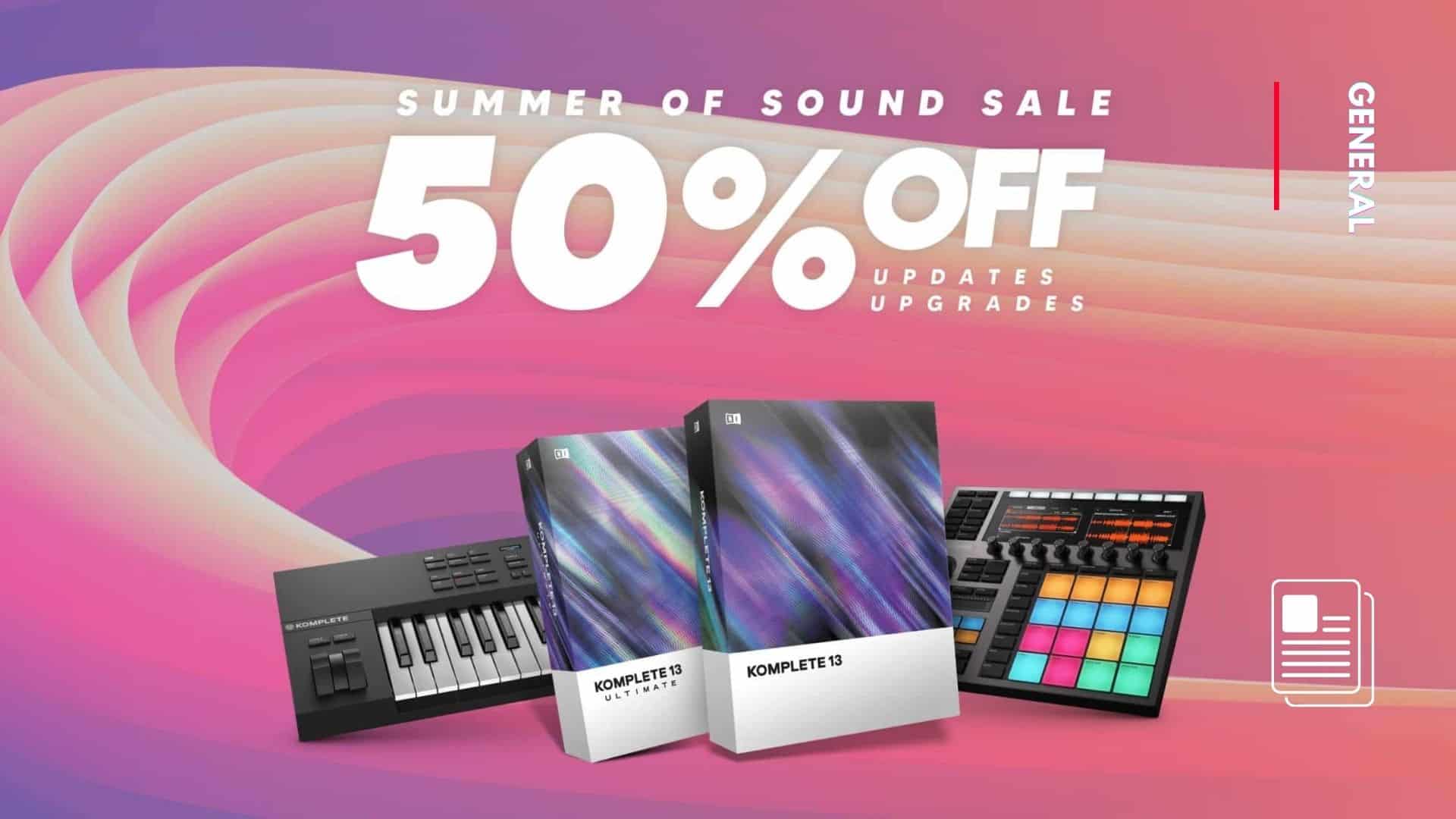 Get 50% off through Native Instruments' Summer Of Sound Sale