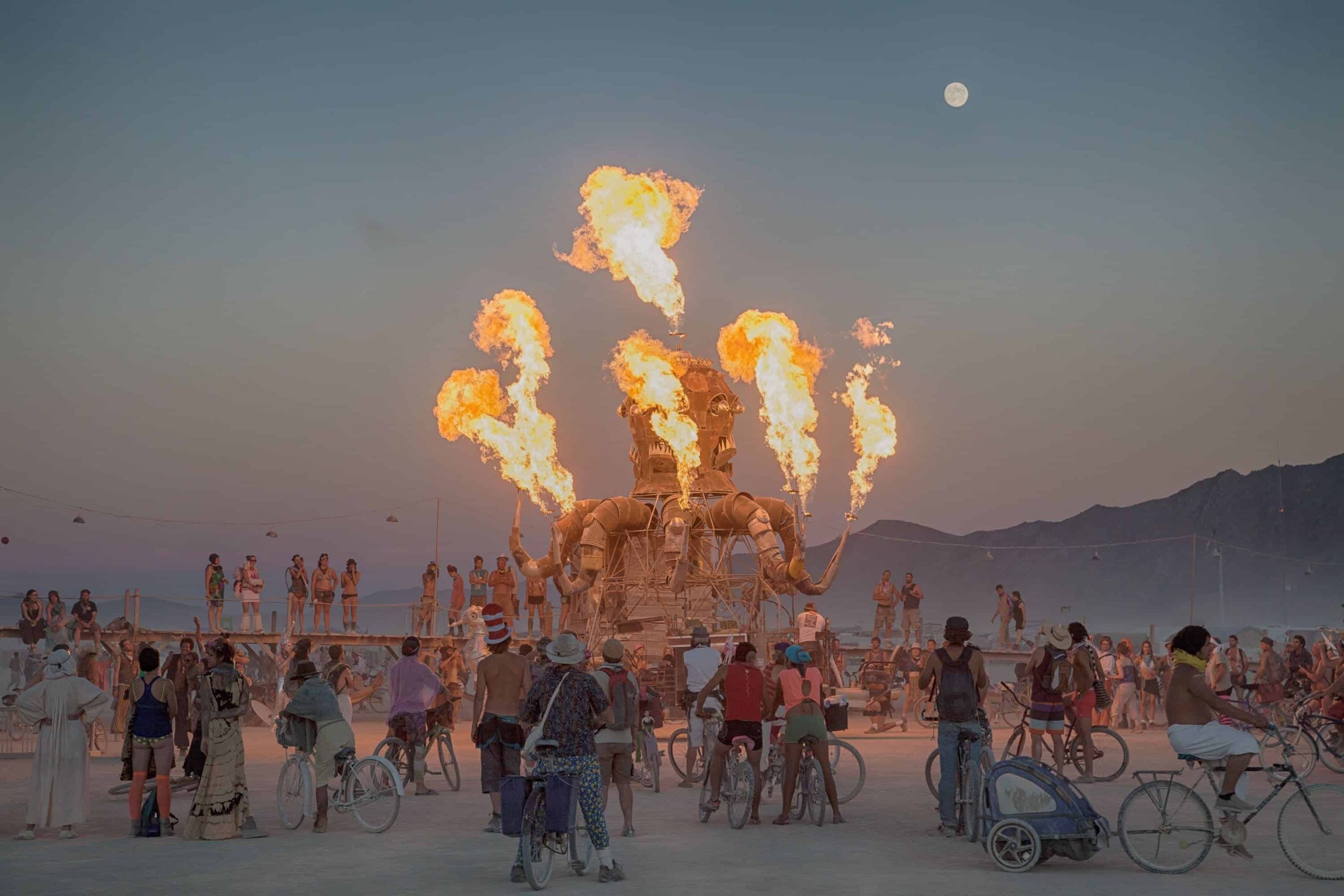 Burning Man selling NFTs and auctioning sculptures to save their organization