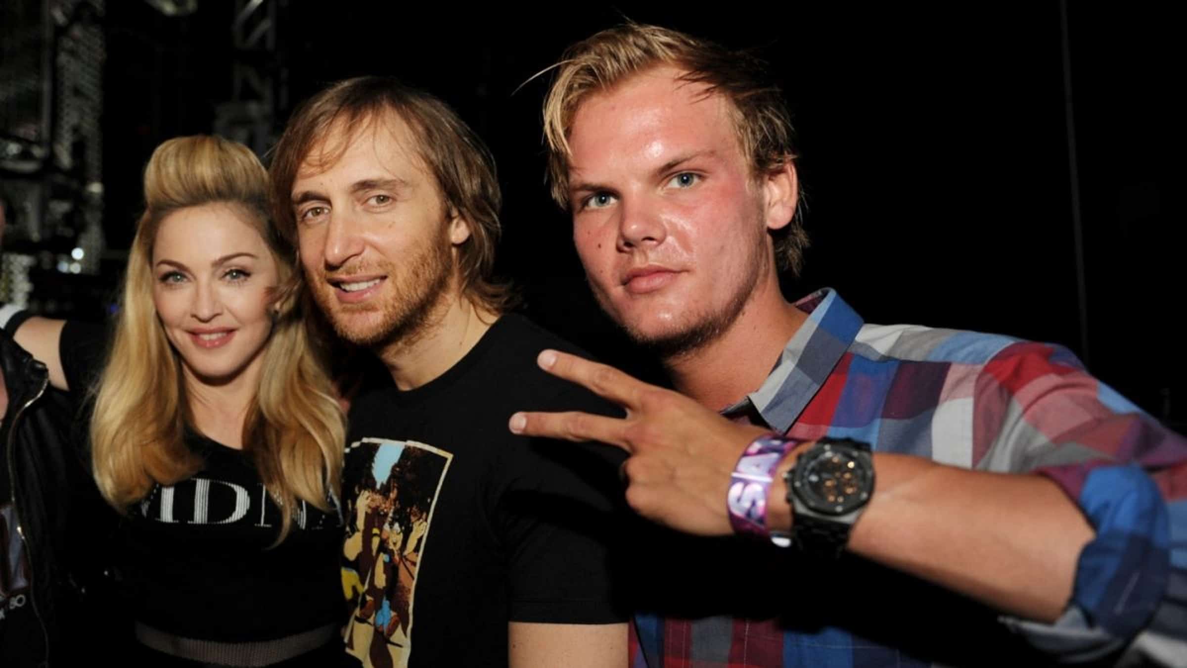 Madonna, David Guetta, Avicii