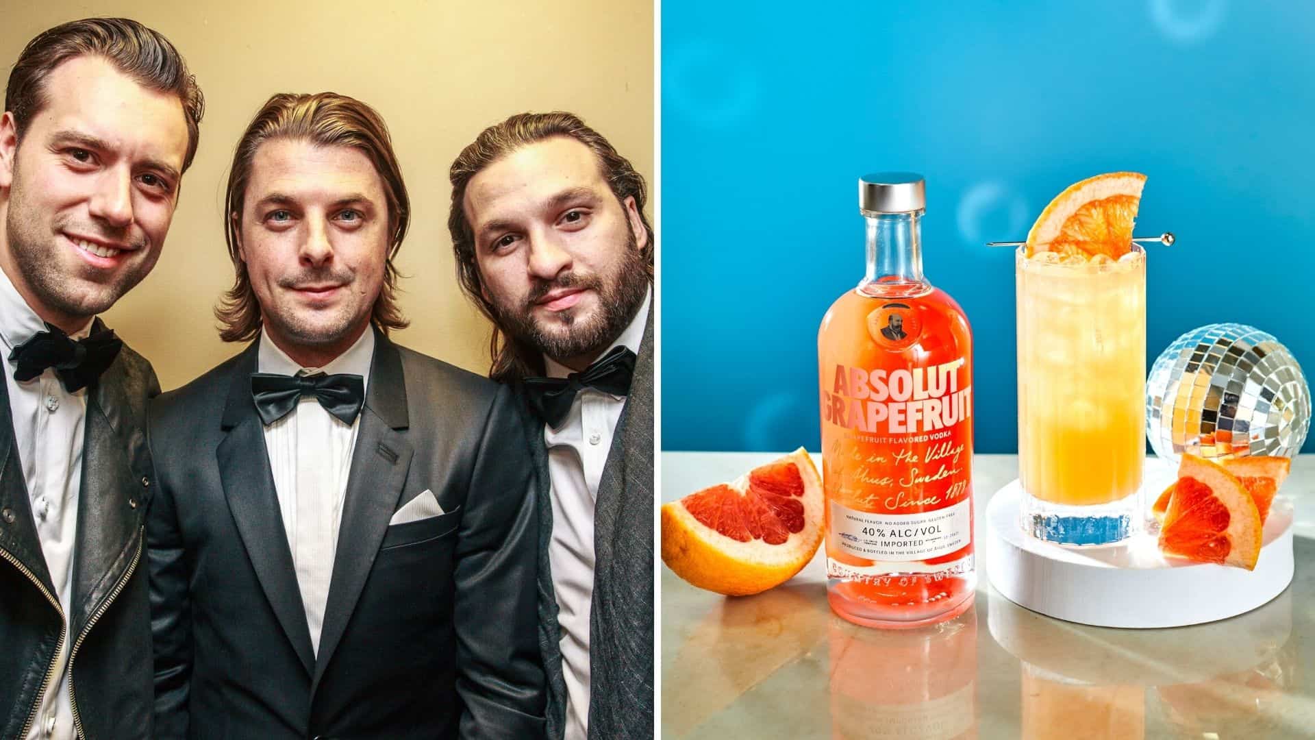 Swedish House Mafia is collaborating with Absolut Vodka on new themed cocktails