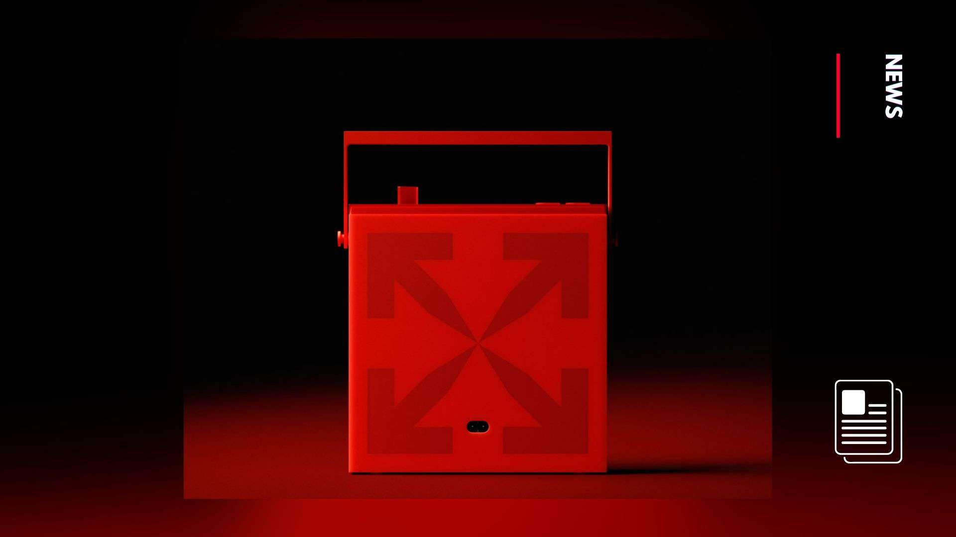 Teenage Engineering x Off-White OB-4 speaker collab pays tribute to Virgil Abloh
