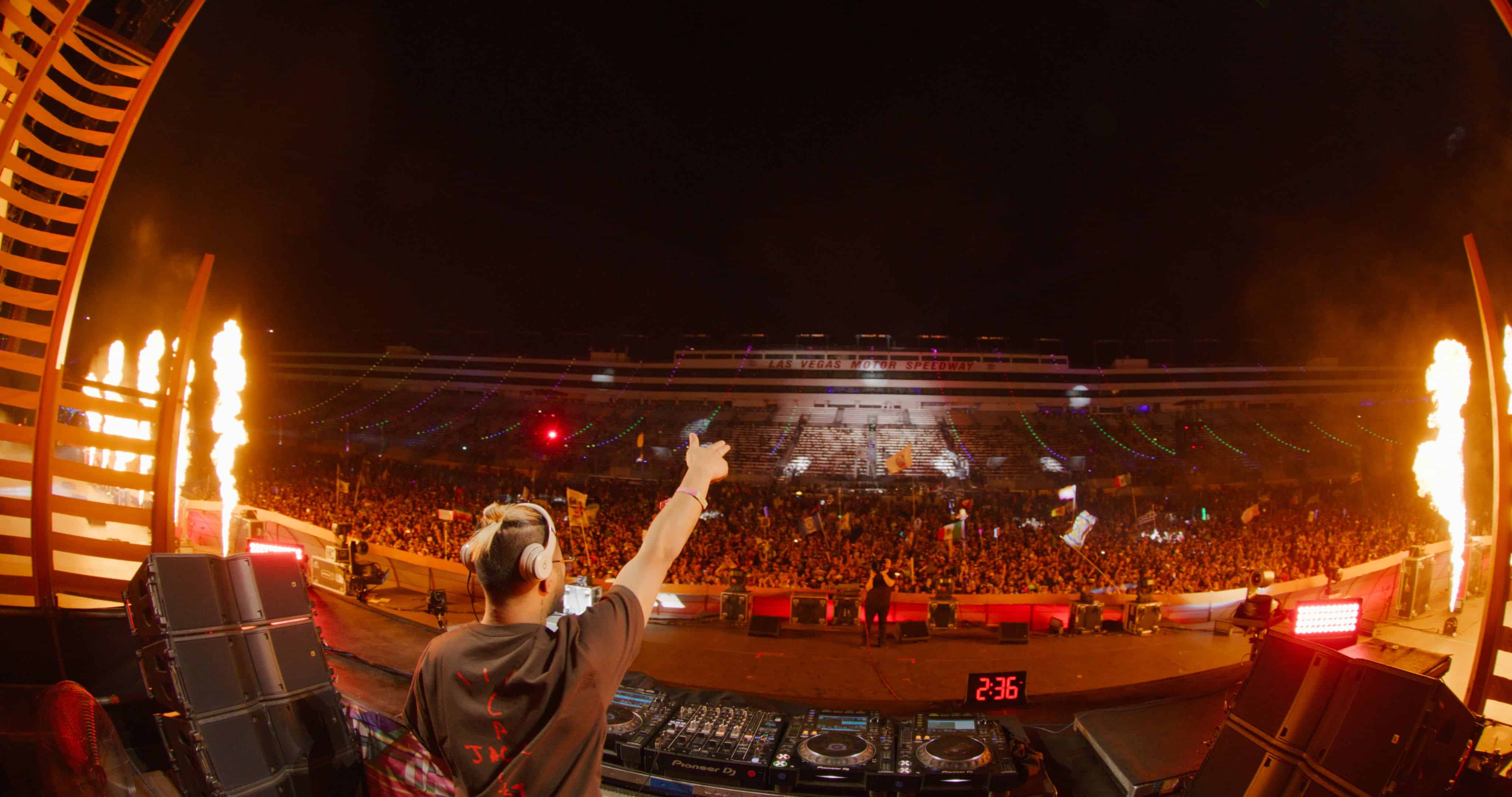 EDC Las Vegas 2022: Wax Motif expresses his passion for house music at the Cosmic Meadow
