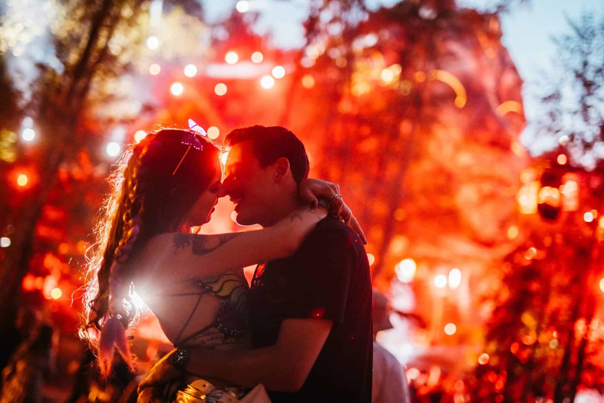 Tomorrowland Love Couple Kissing