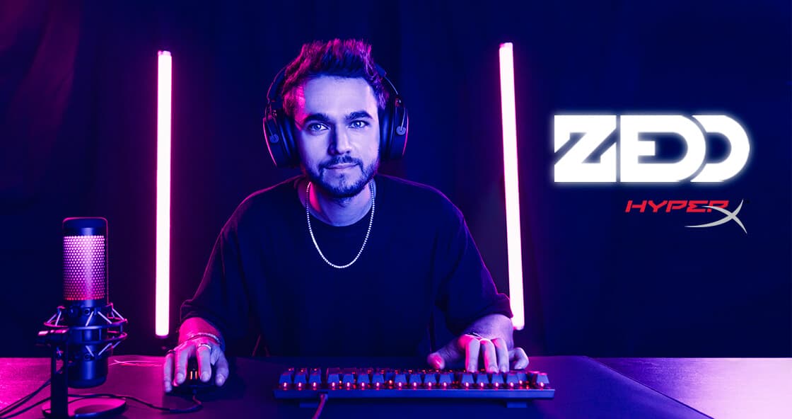 Zedd signs on as Global Brand Ambassador with HyperX
