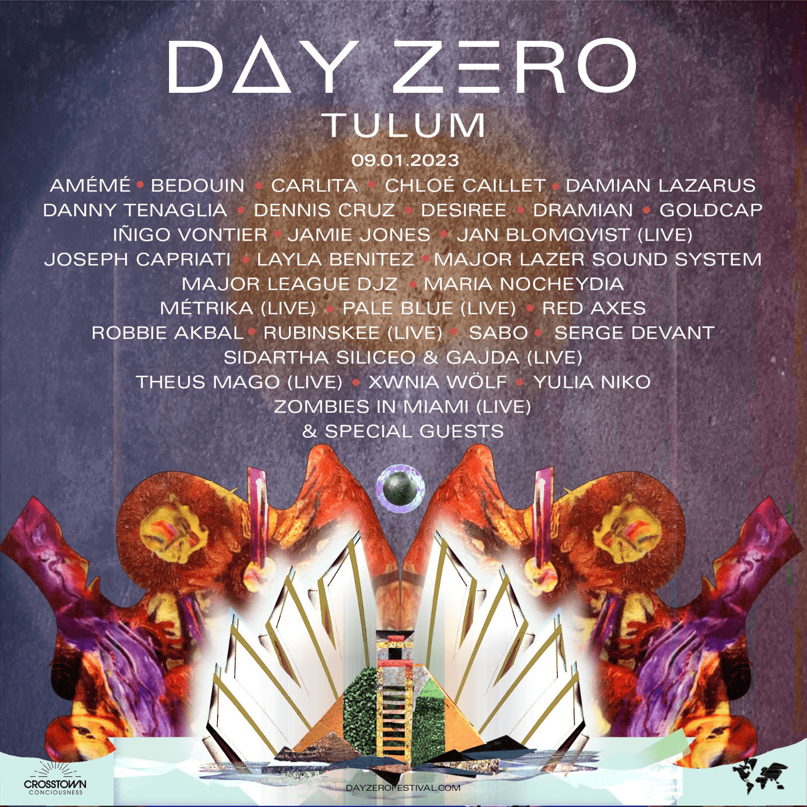 Day Zero lineup