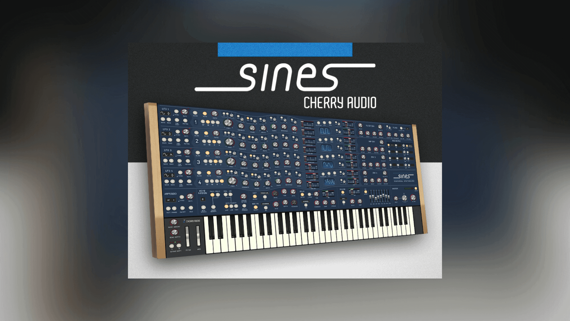 Cherry Audio release their newest digital synthesizer, Sines