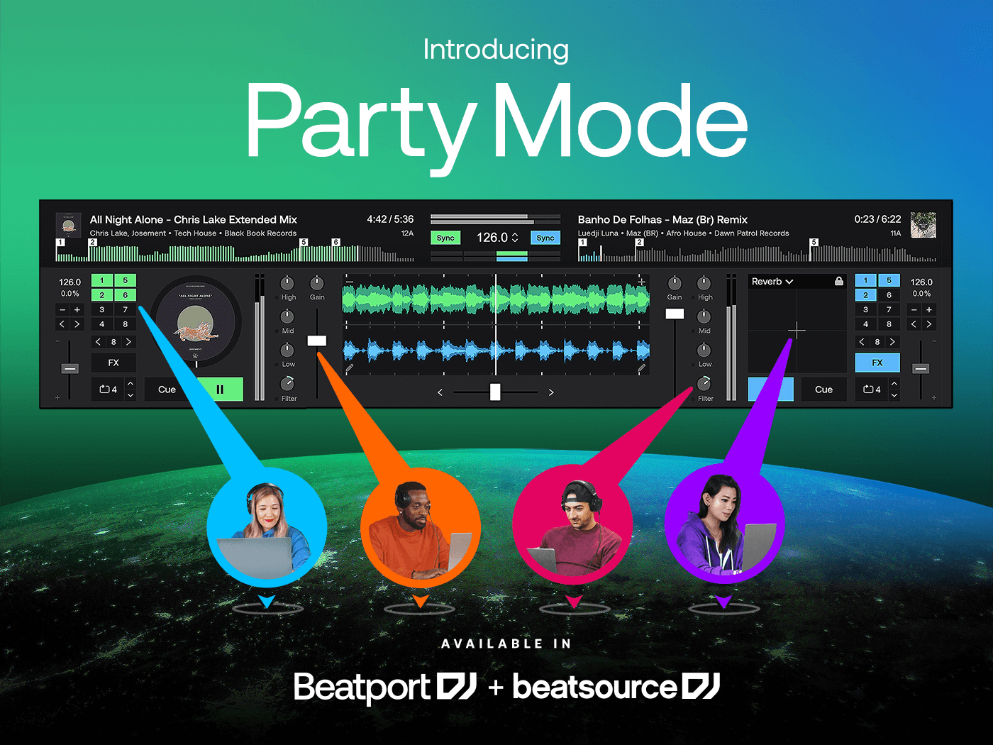 Beatport Party Mode