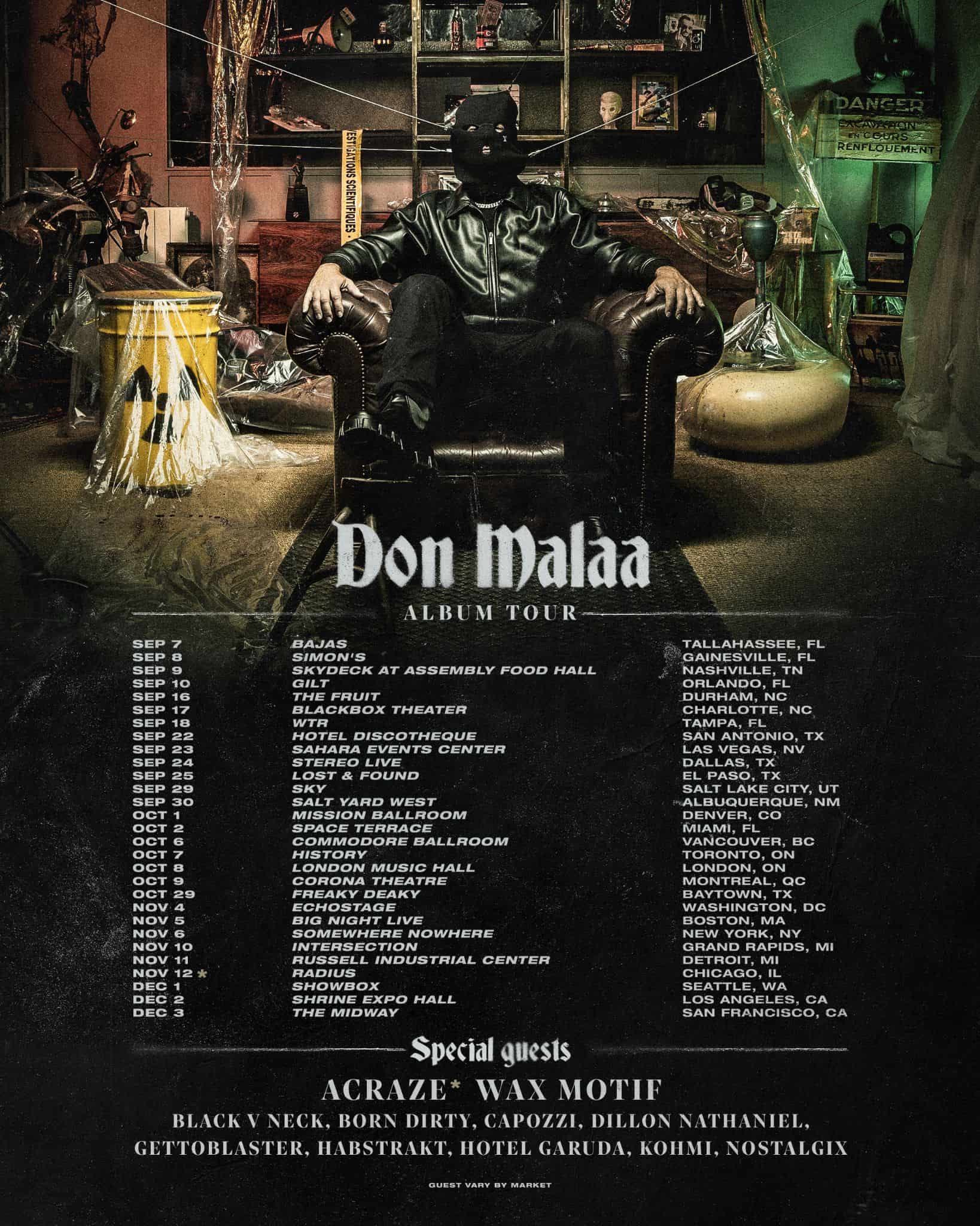 Malaa 'Don Malaa' Tour