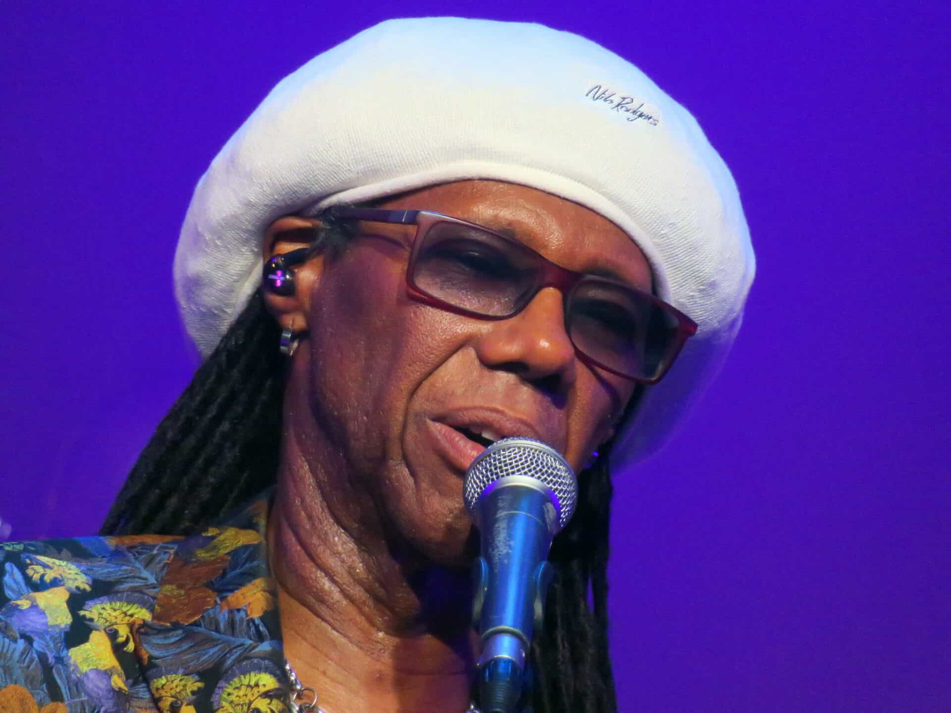 Nile Rodgers at concert