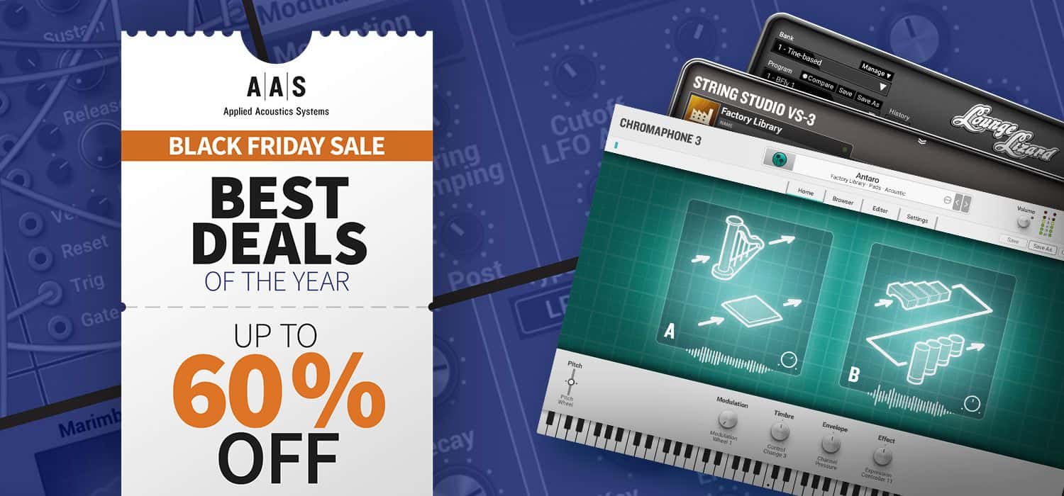 Applied Acoustics Systems (AAS) Black Friday Sale