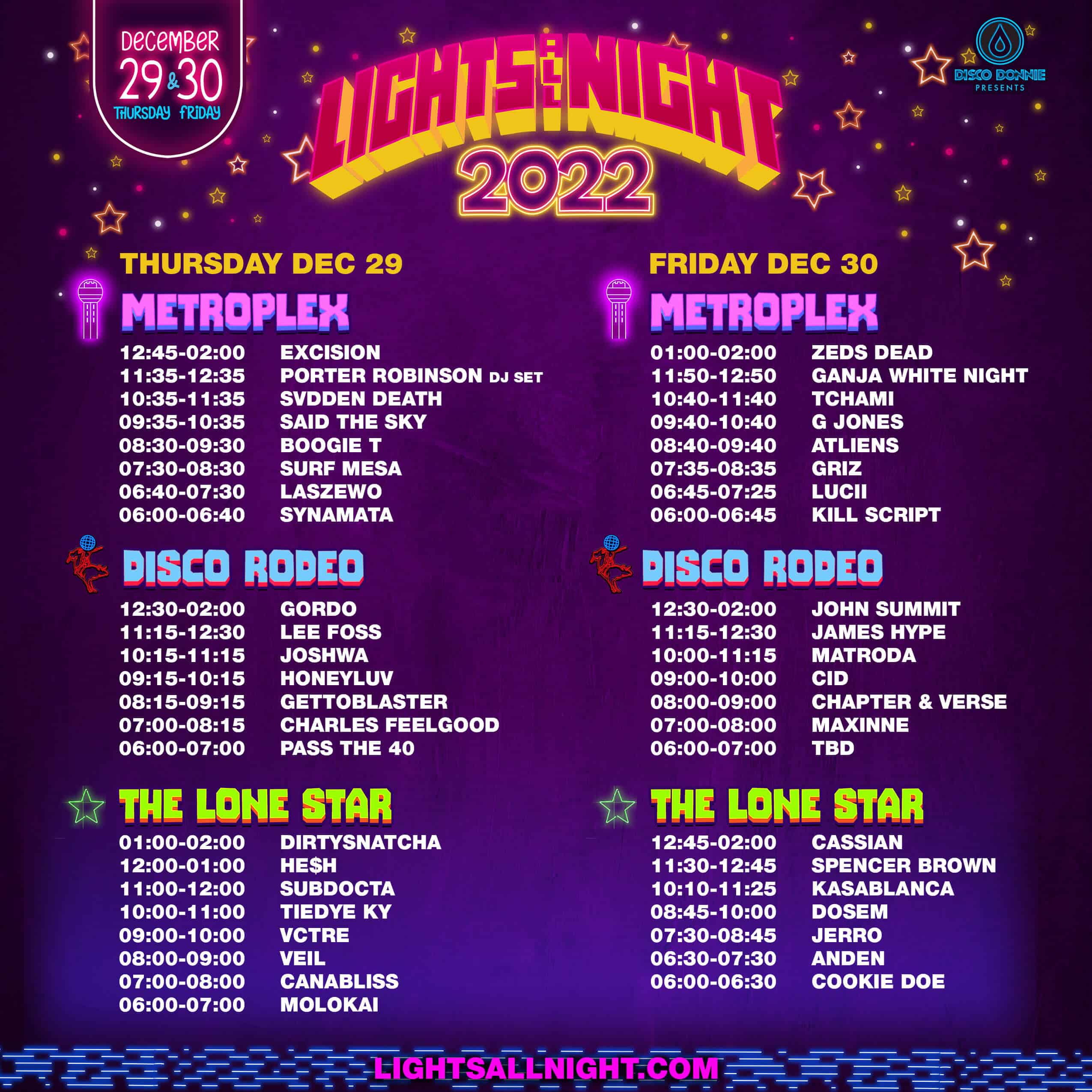 Lights All Night 2022