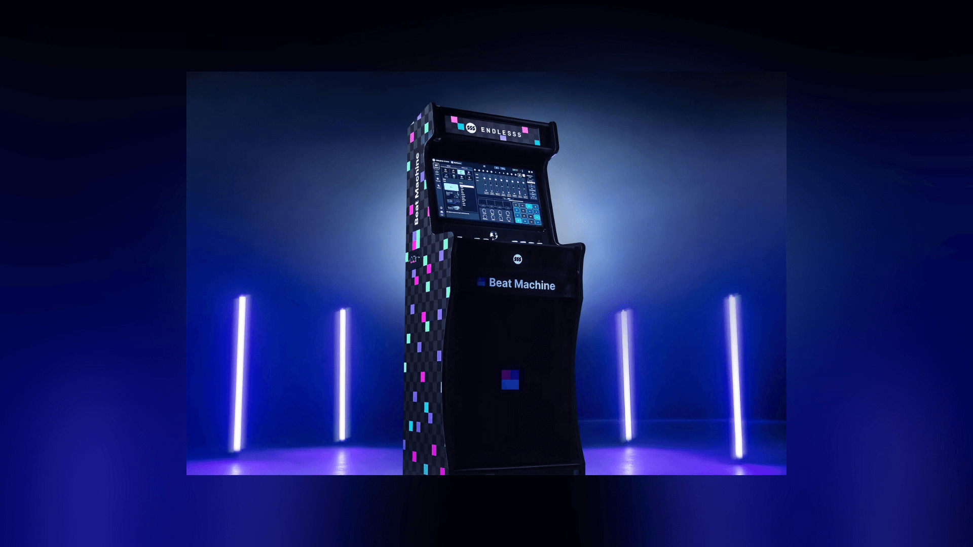 Beat Machine combines arcade games and music-making