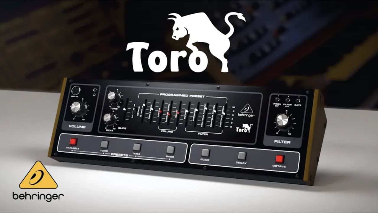Behringer announces the Toro analog synthesizer