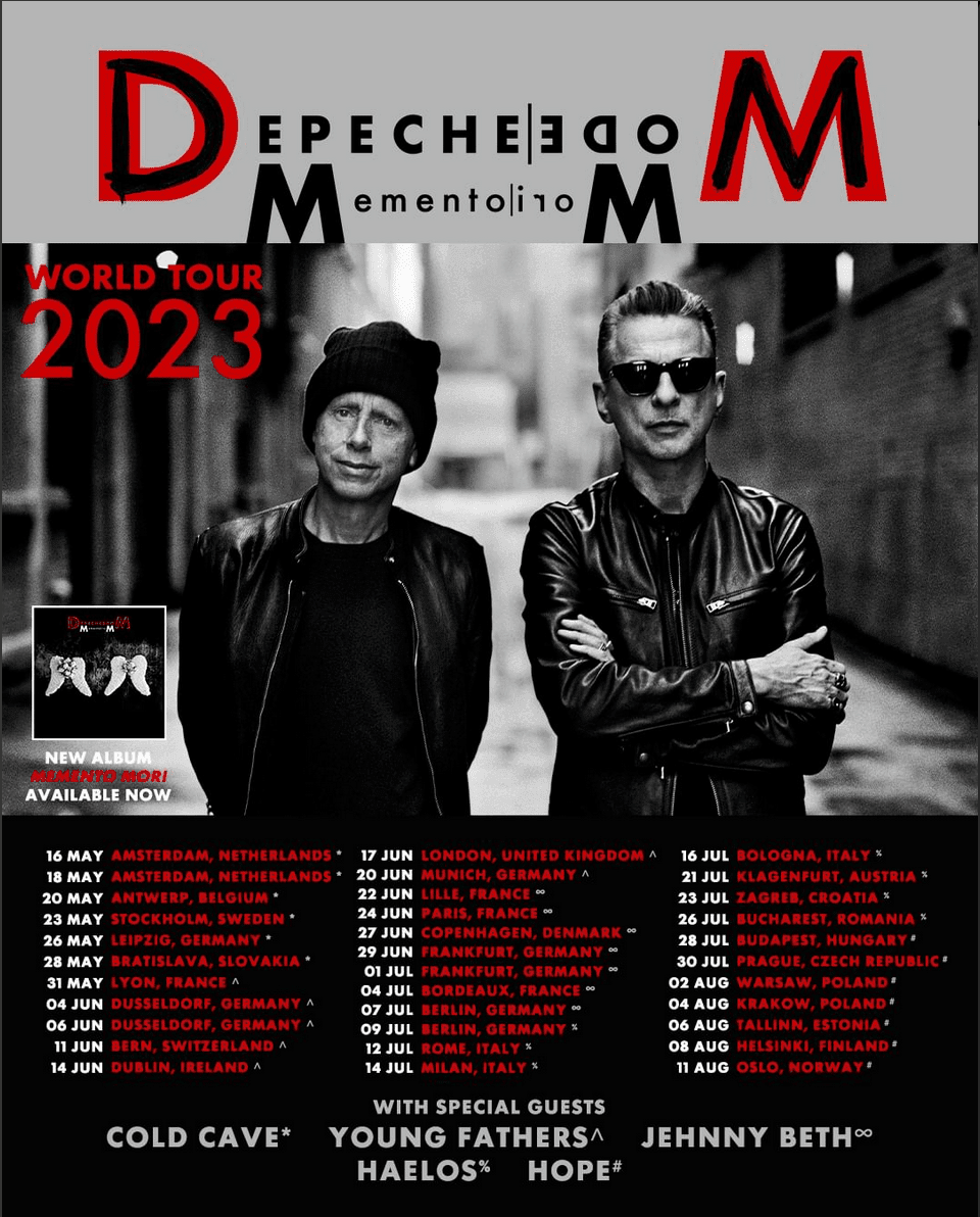Depeche Mode European Tour 2023