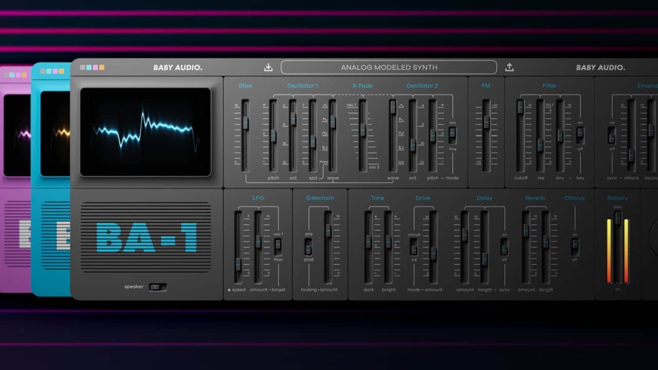 BABY Audio launch BA-1 Synth: A Powerful New Plugin for Music Producers