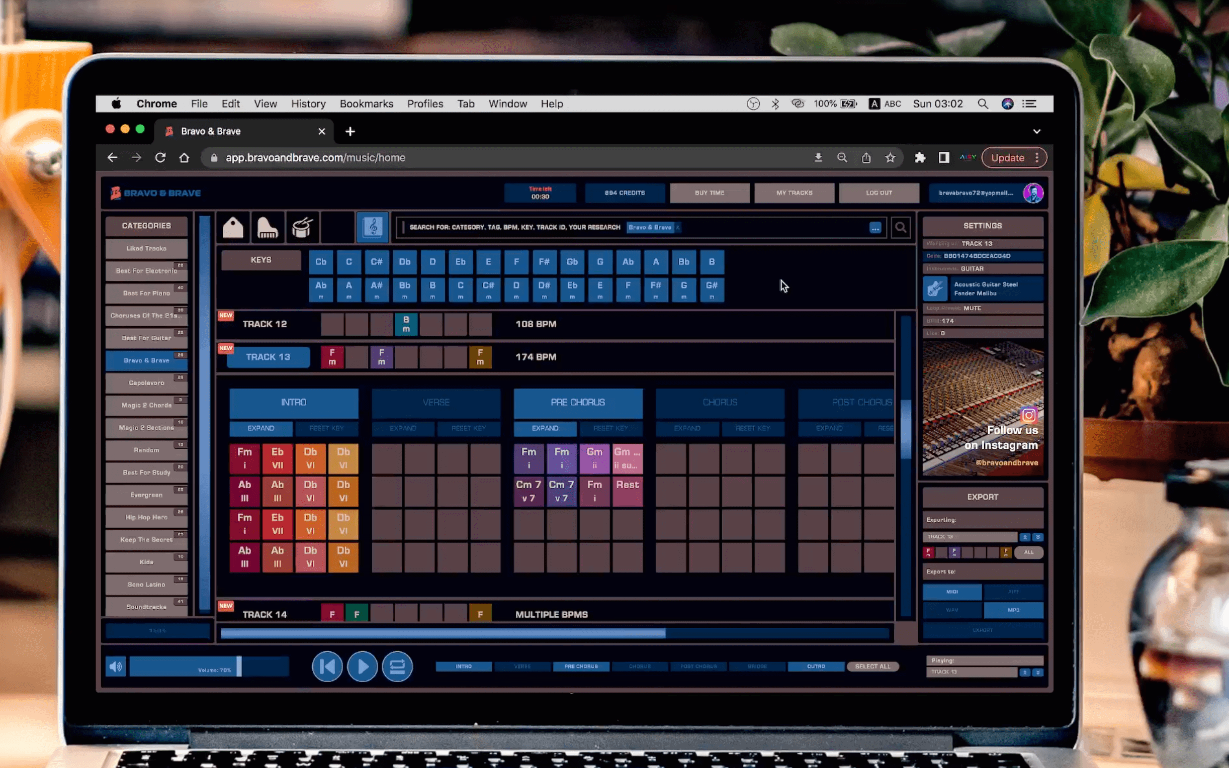 BravoandBrave songwriting tool for music producers_2023 overview