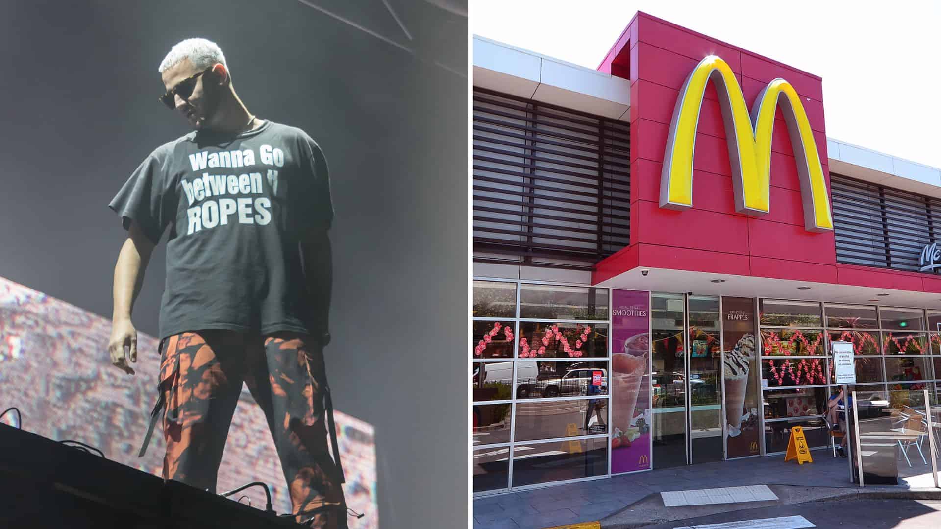 DJ Snake throws down a feral rave in a McDonald's in Paris: Watch