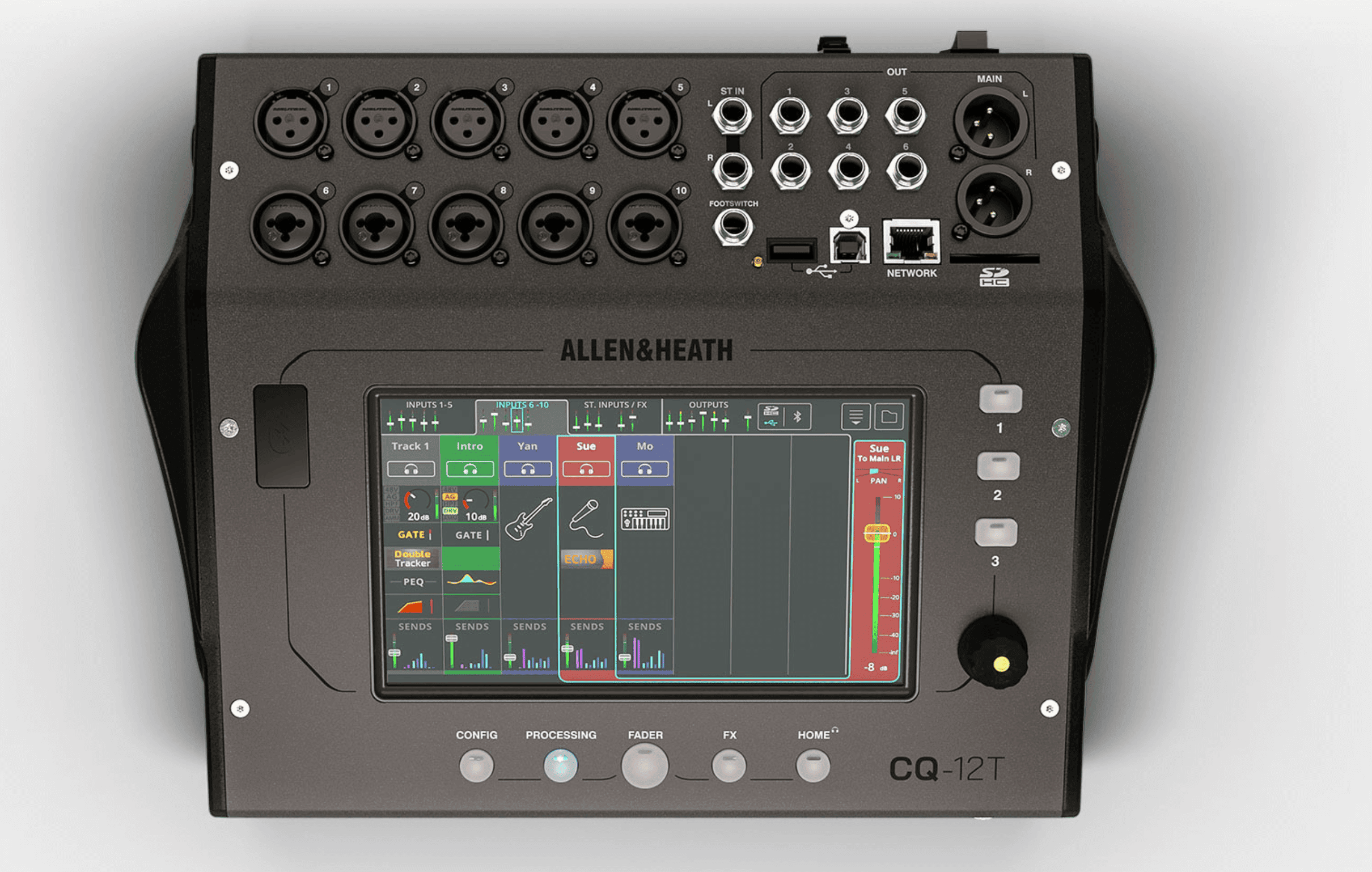 Allen & Heath reveal new CQ series digital mixers