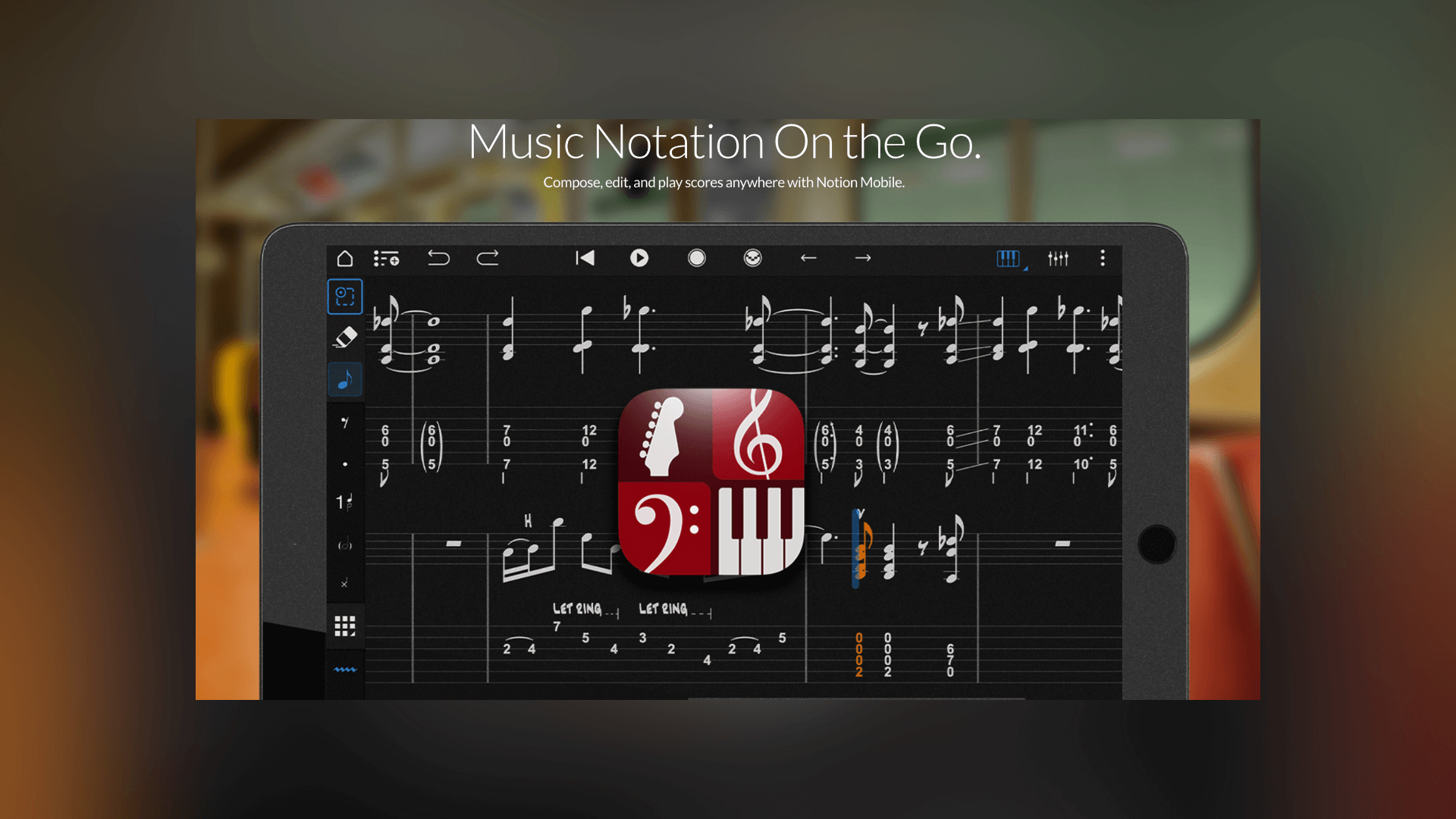 Create symphonies like Mozart with Notion Mobile App by PreSonus