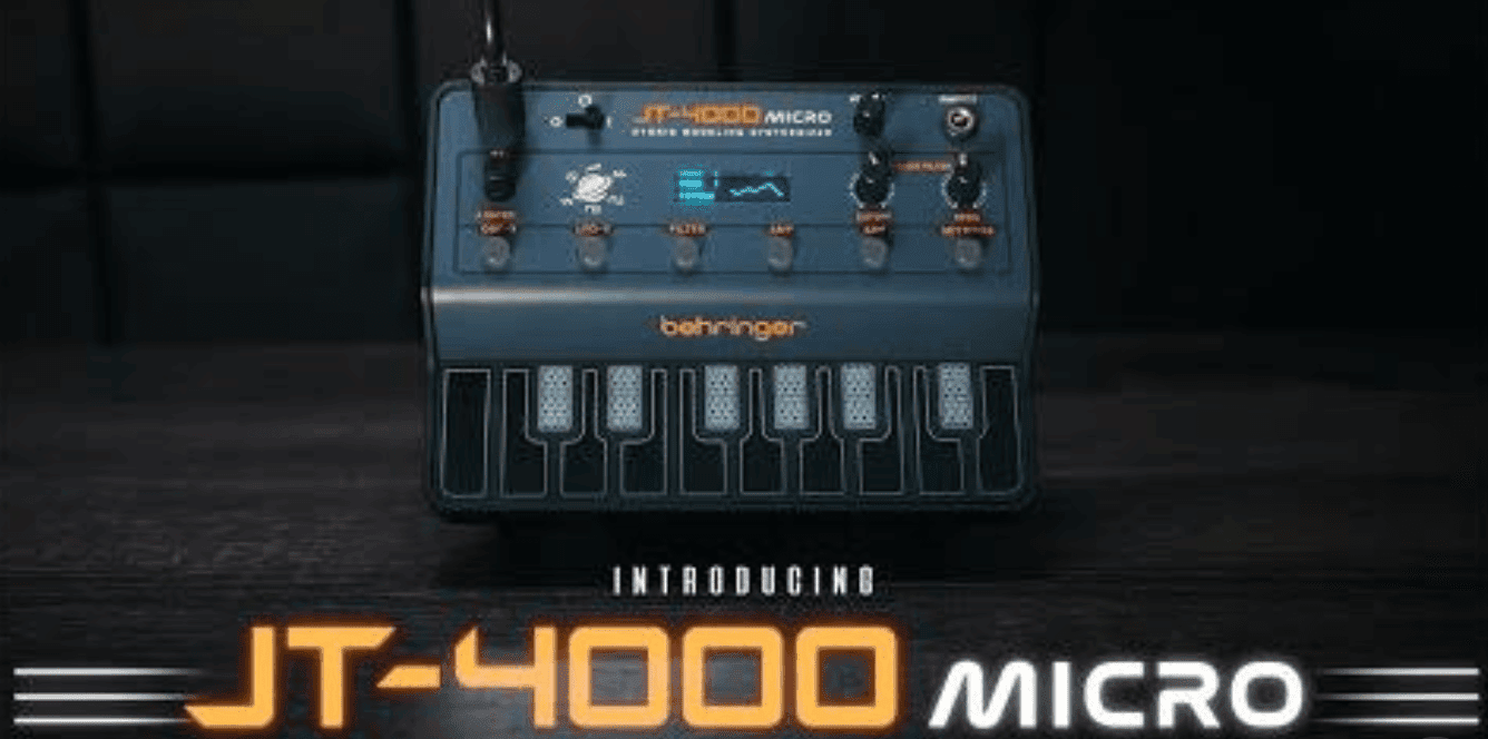 Behringer reveals that JT-4000 Micro synth is ready for production