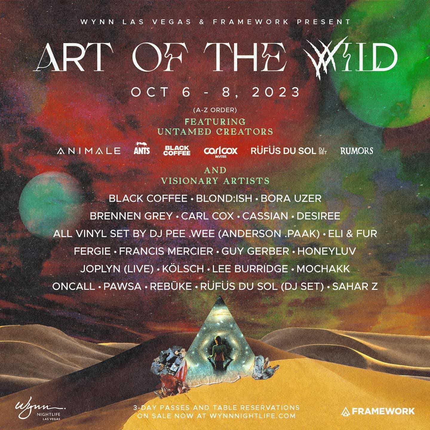 art of the wild lineup