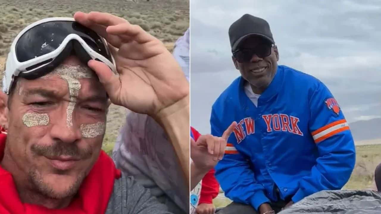 Diplo and Chris Rock walk miles to safely escape Burning Man amid flood