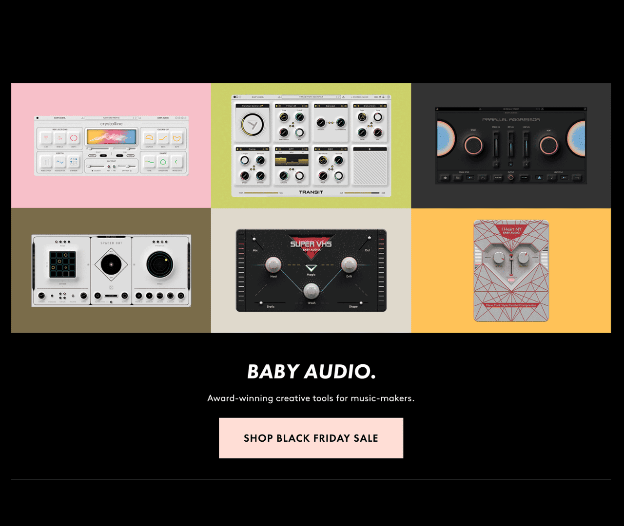 Baby Audio Black Friday Sale 2023: Huge discounts on Pro Audio Plugins