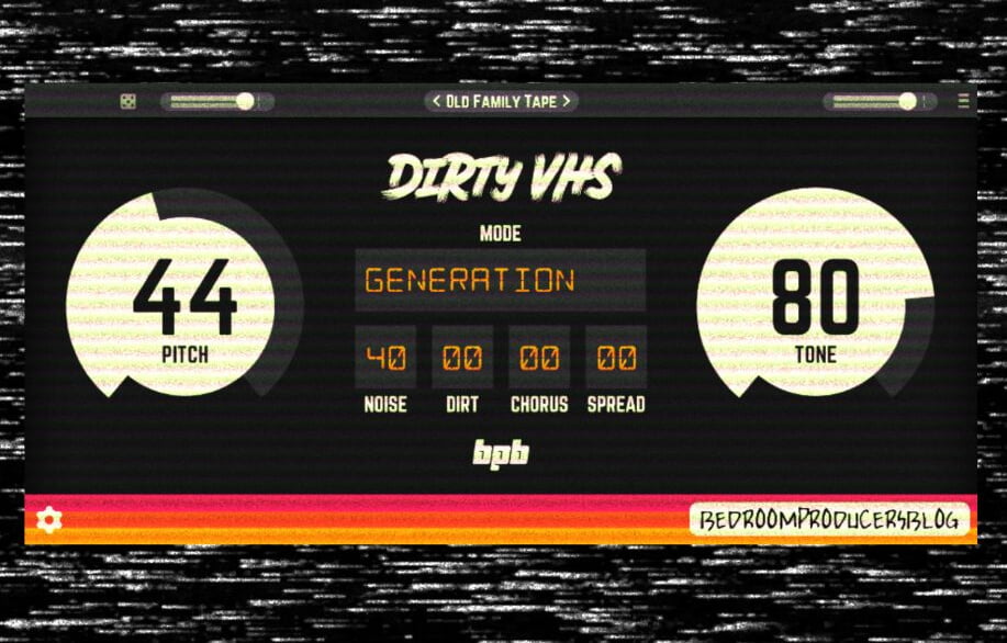 Bedroom Producers Blog launches latest VST plugin, BPB Dirty VHS