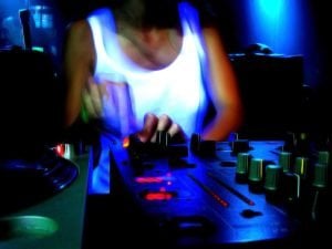 Female DJ Performance