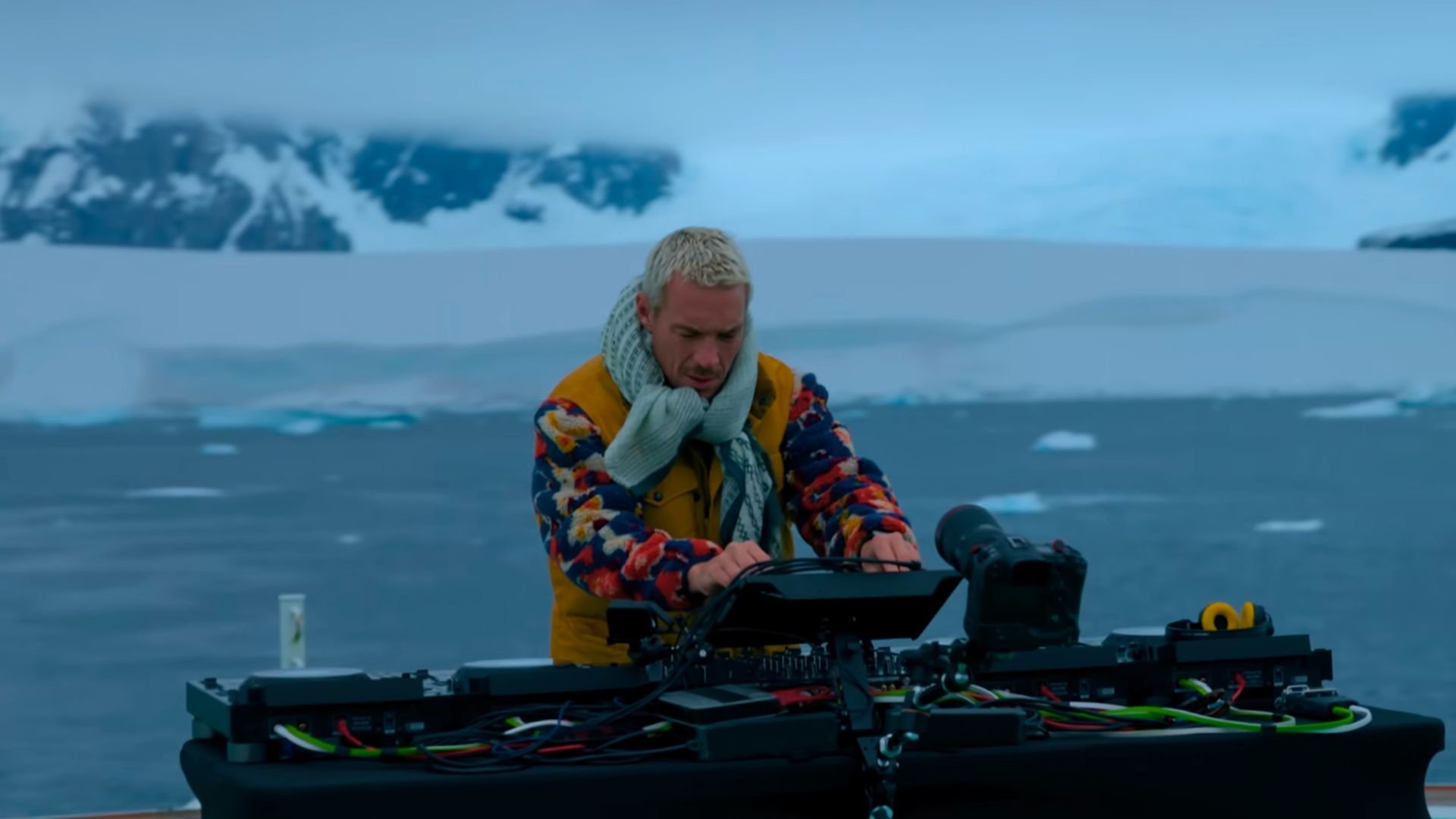 Diplo takes the beat to the bottom of the world, shares full set from Antarctica: Watch