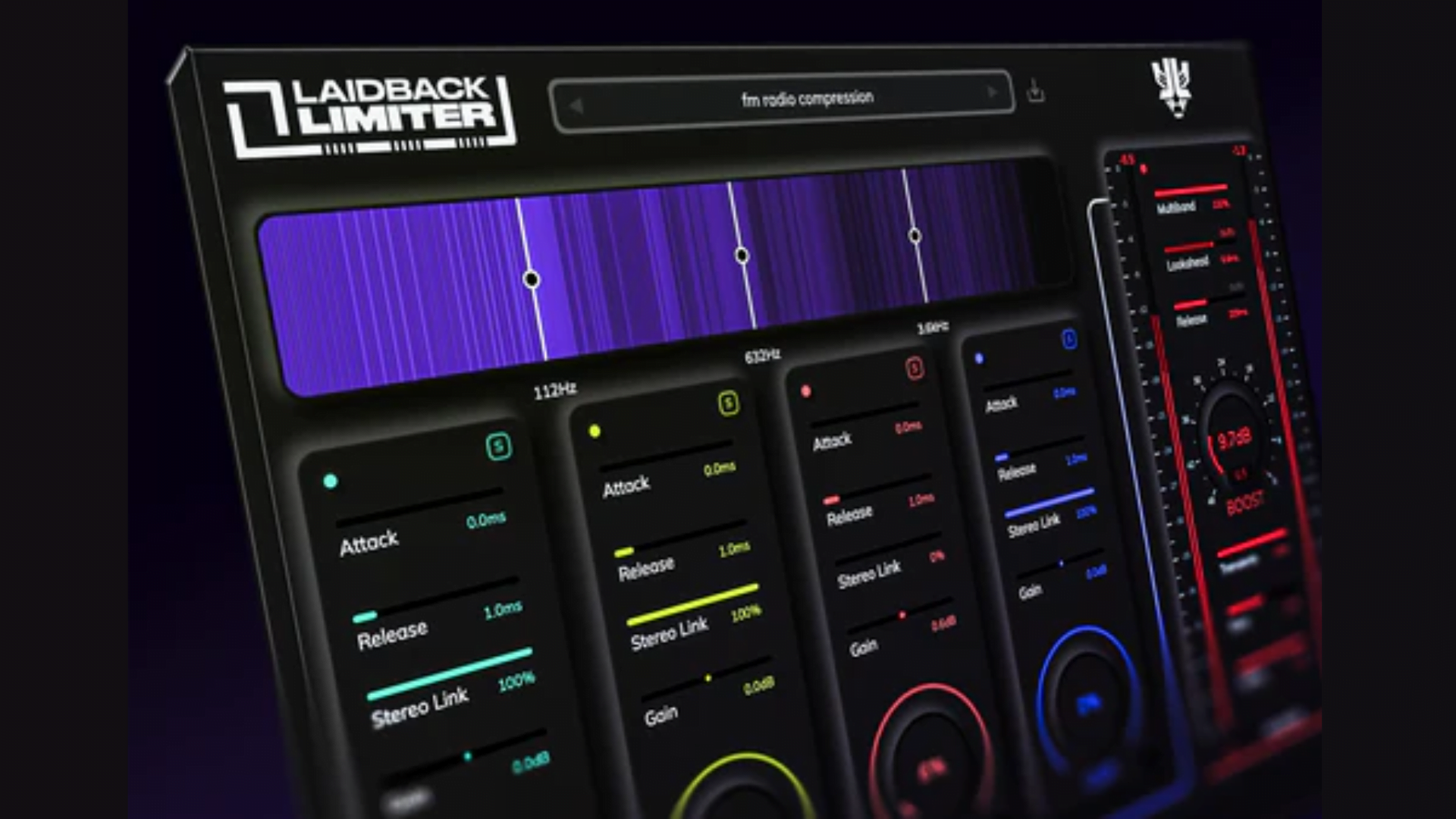 The Laidback Limiter GUI Render 2024 Image Credits: Laidback Limiter