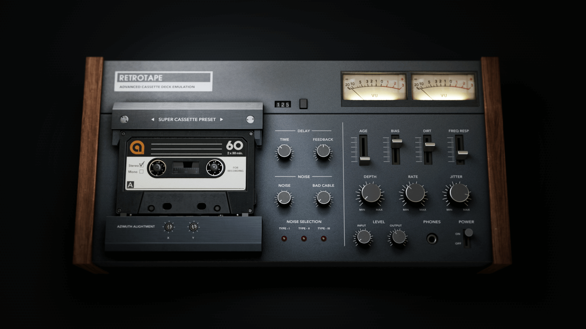 Create authentic analog sounds with the new Retrotape plugin