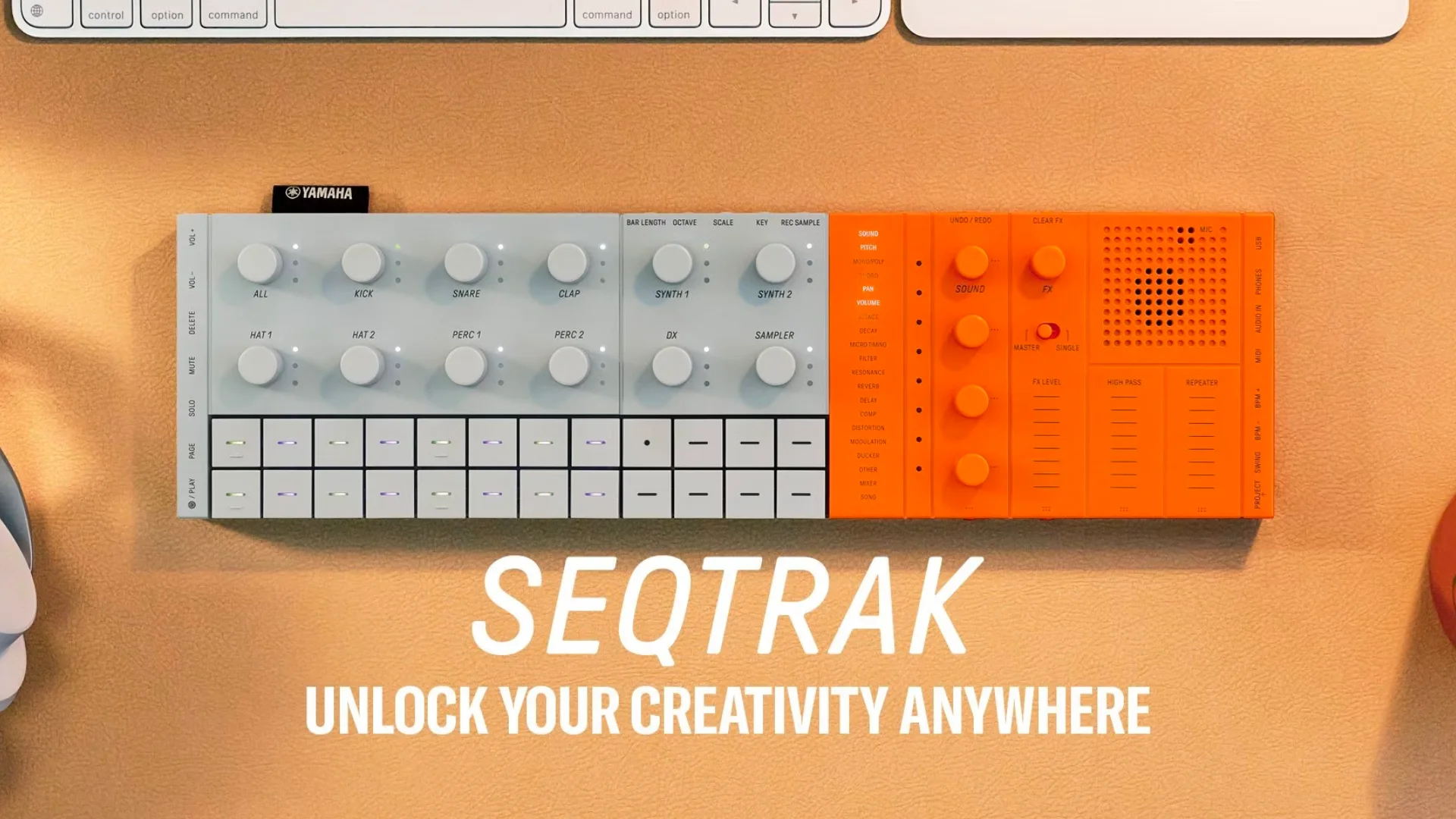 Yamaha introduces the SEQTRAK | We Rave You