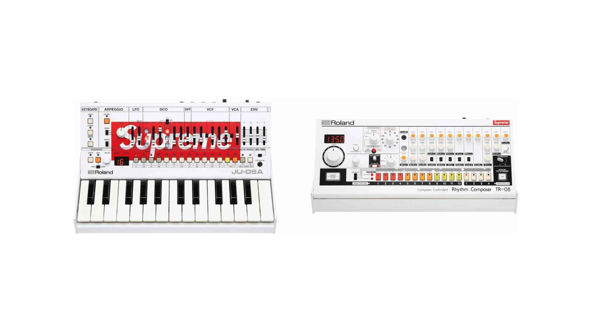 Roland teams up with Supreme for limited-edition synth & drum machine
