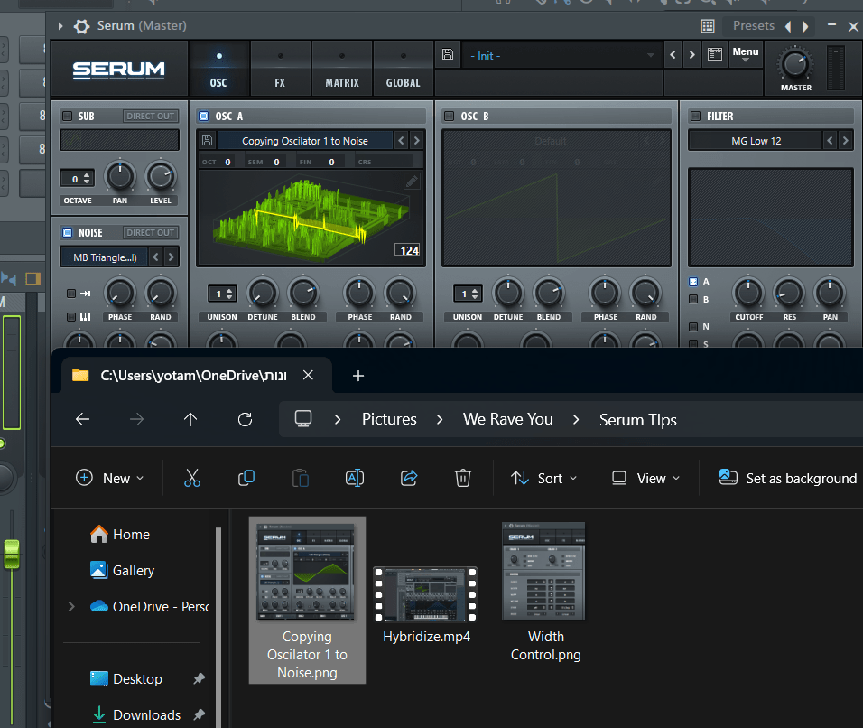 Converting a photo into a wavetable - Xfer Serum