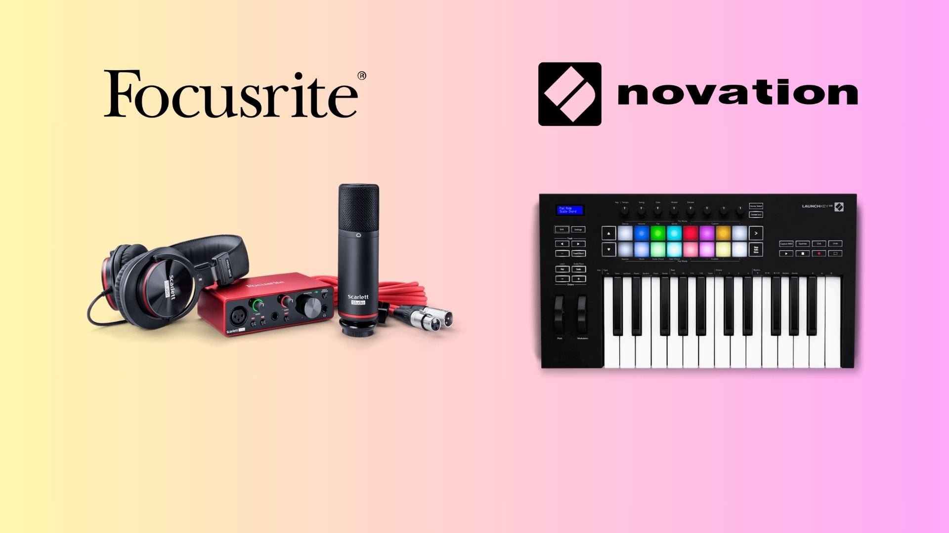 Focusrite and Novation Spring Sale: Huge Savings on Audio Interfaces, MIDI Controllers & Synths