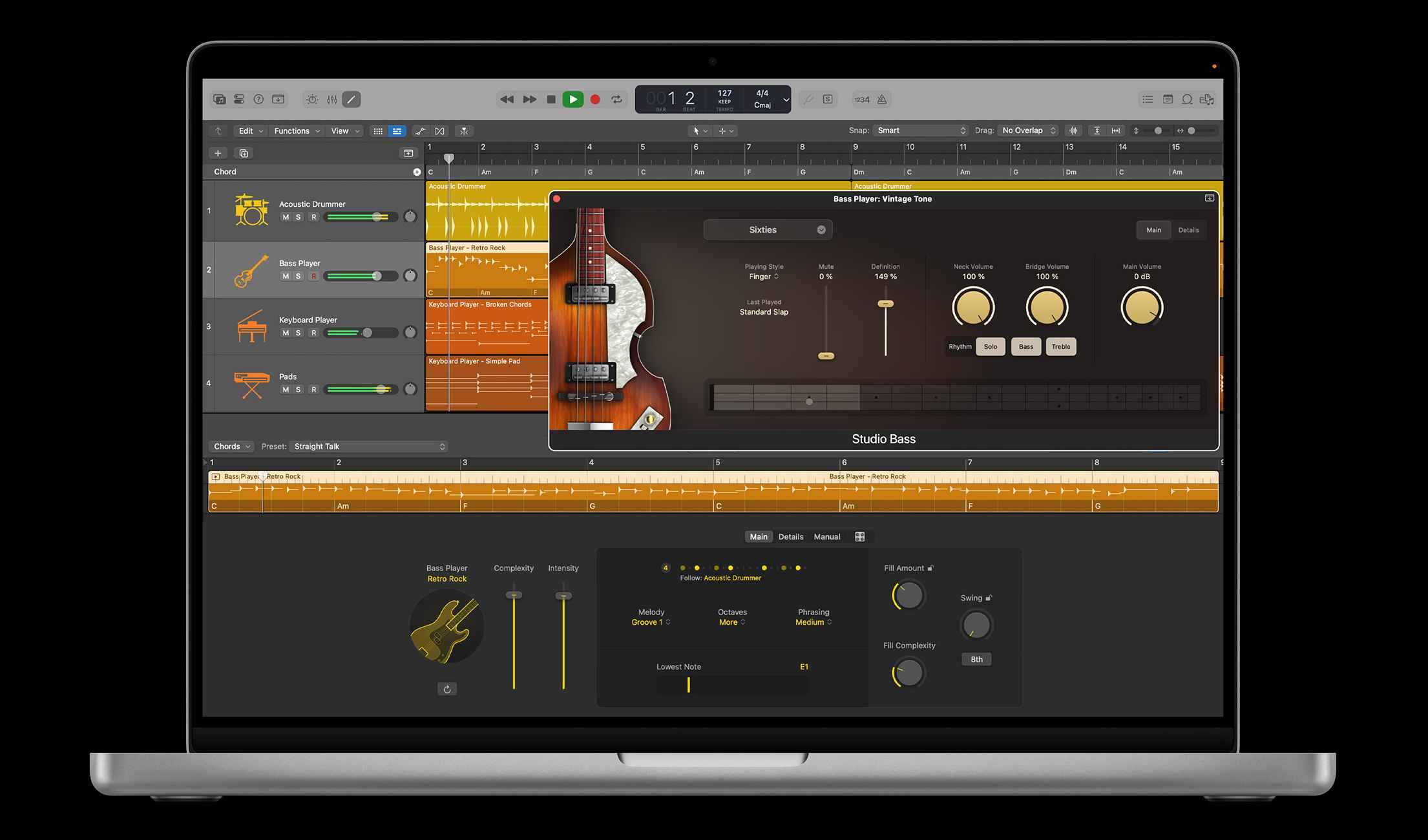 Logic Pro 11 delivers exciting new features for producers