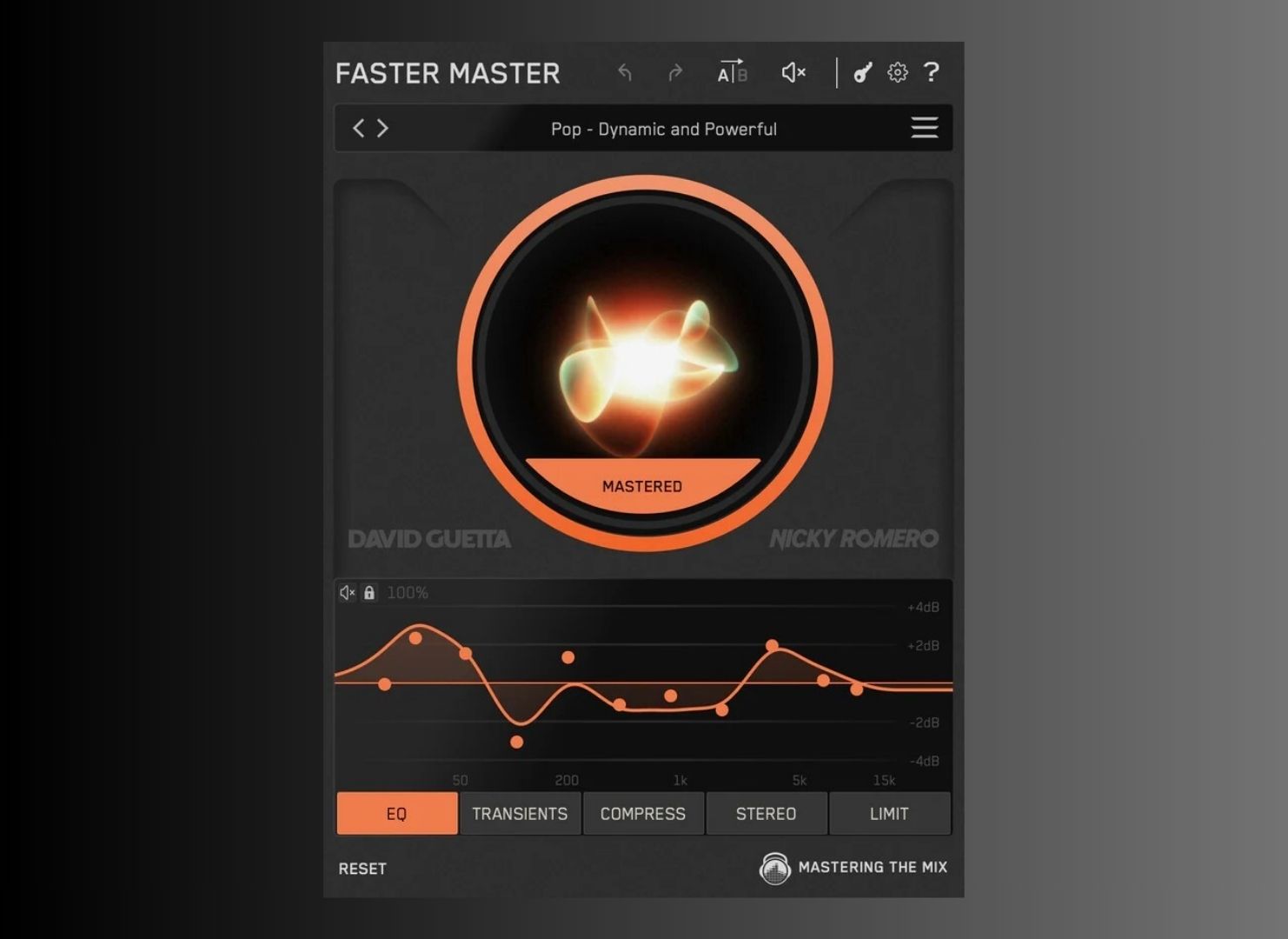Mastering The Mix FASTER MASTER割引、AI搭載のマスタリングを数秒で提供