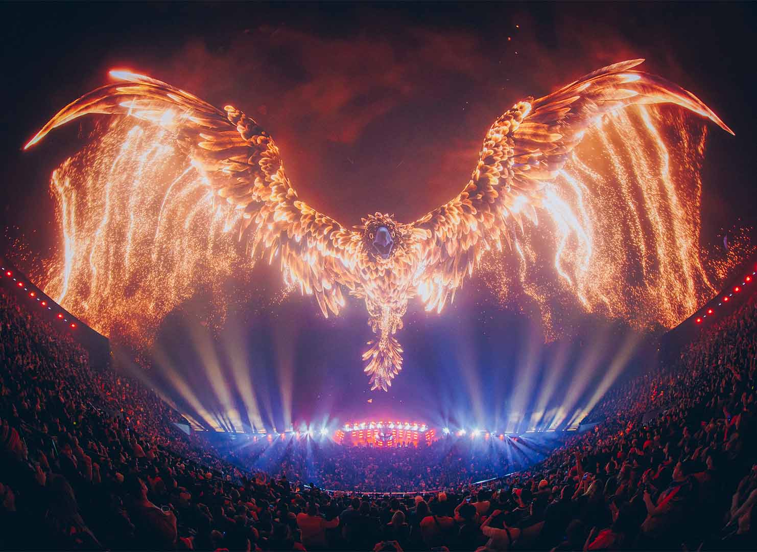 ILLENIUM が Sphere Las Vegas を「ODYSSEY」で映像体験へ変貌させる【レポート】