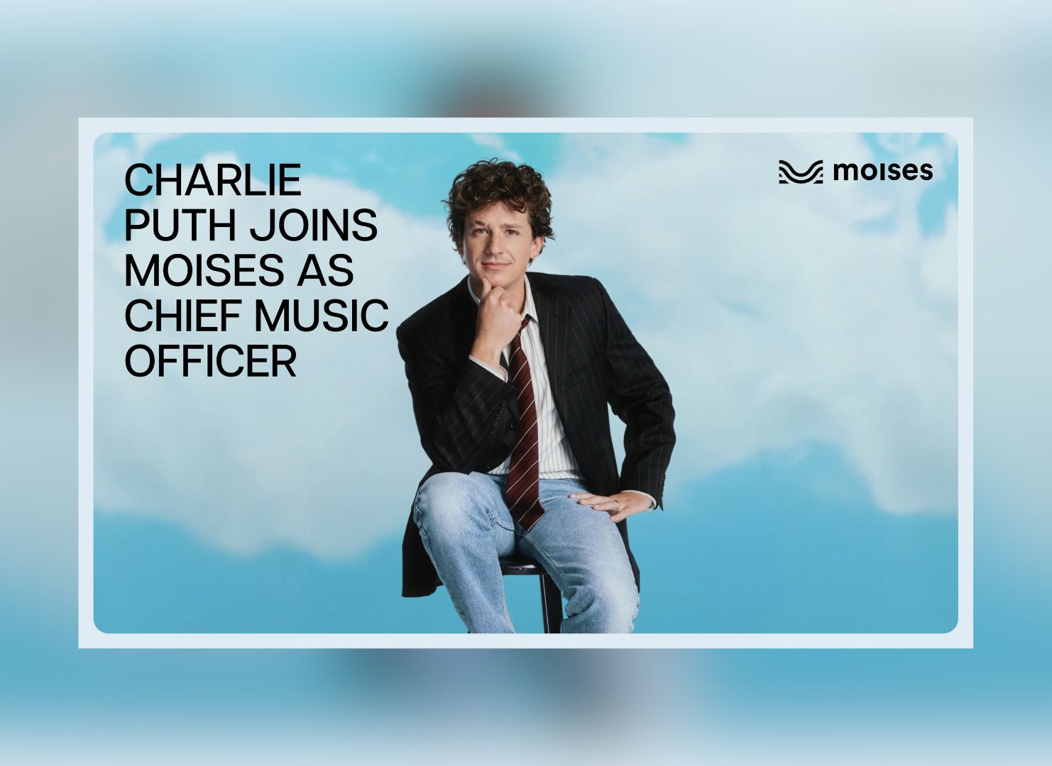 Charlie Puth、Moisesのチーフミュージックオフィサーに就任