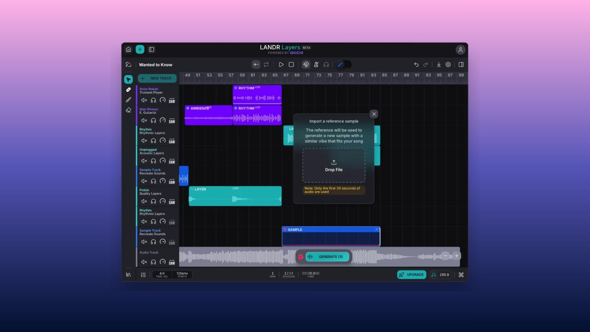 LANDR Layersとは？LANDRのAIステムジェネレーターの完全解説